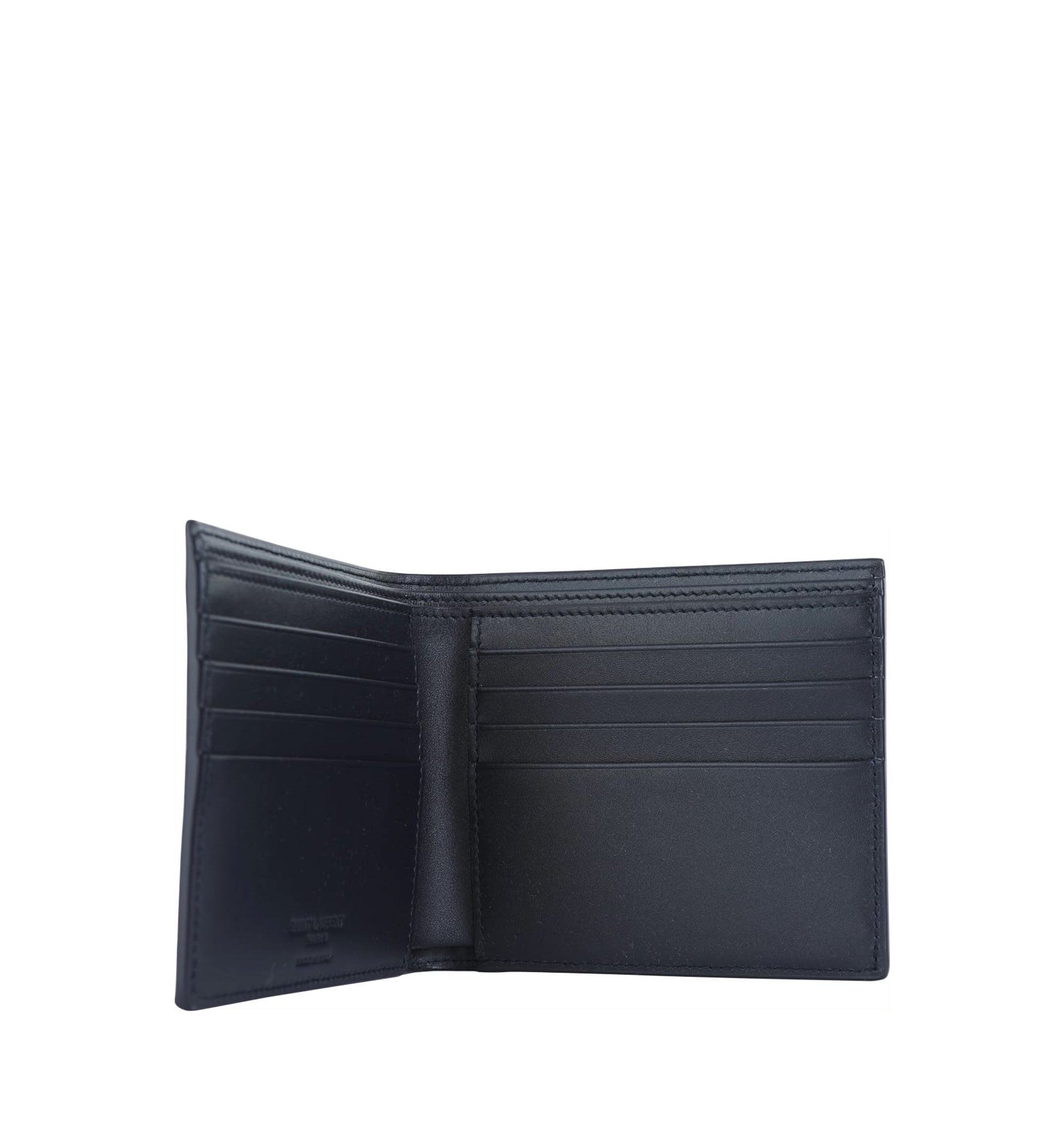 East/West Wallet in Smooth Leather
