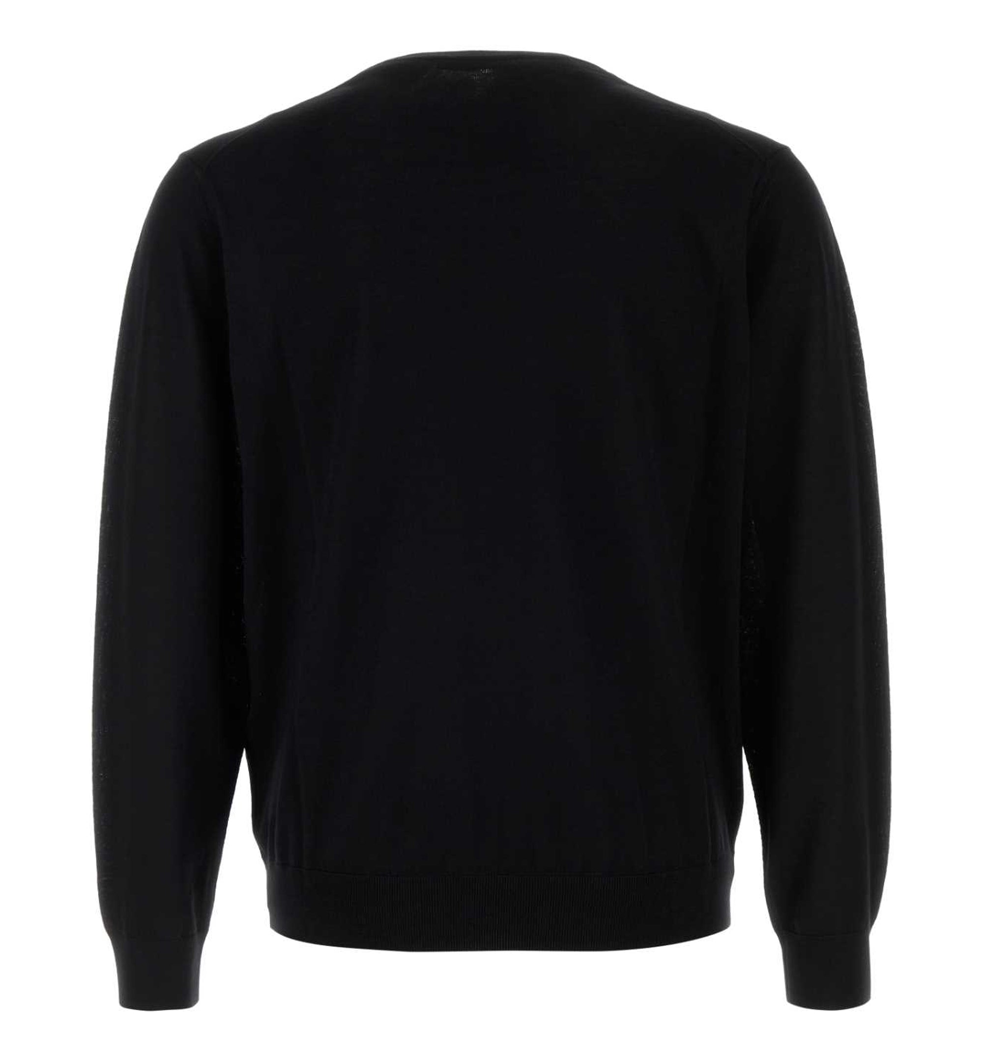 Superfine Wool Crew-neck Sweater