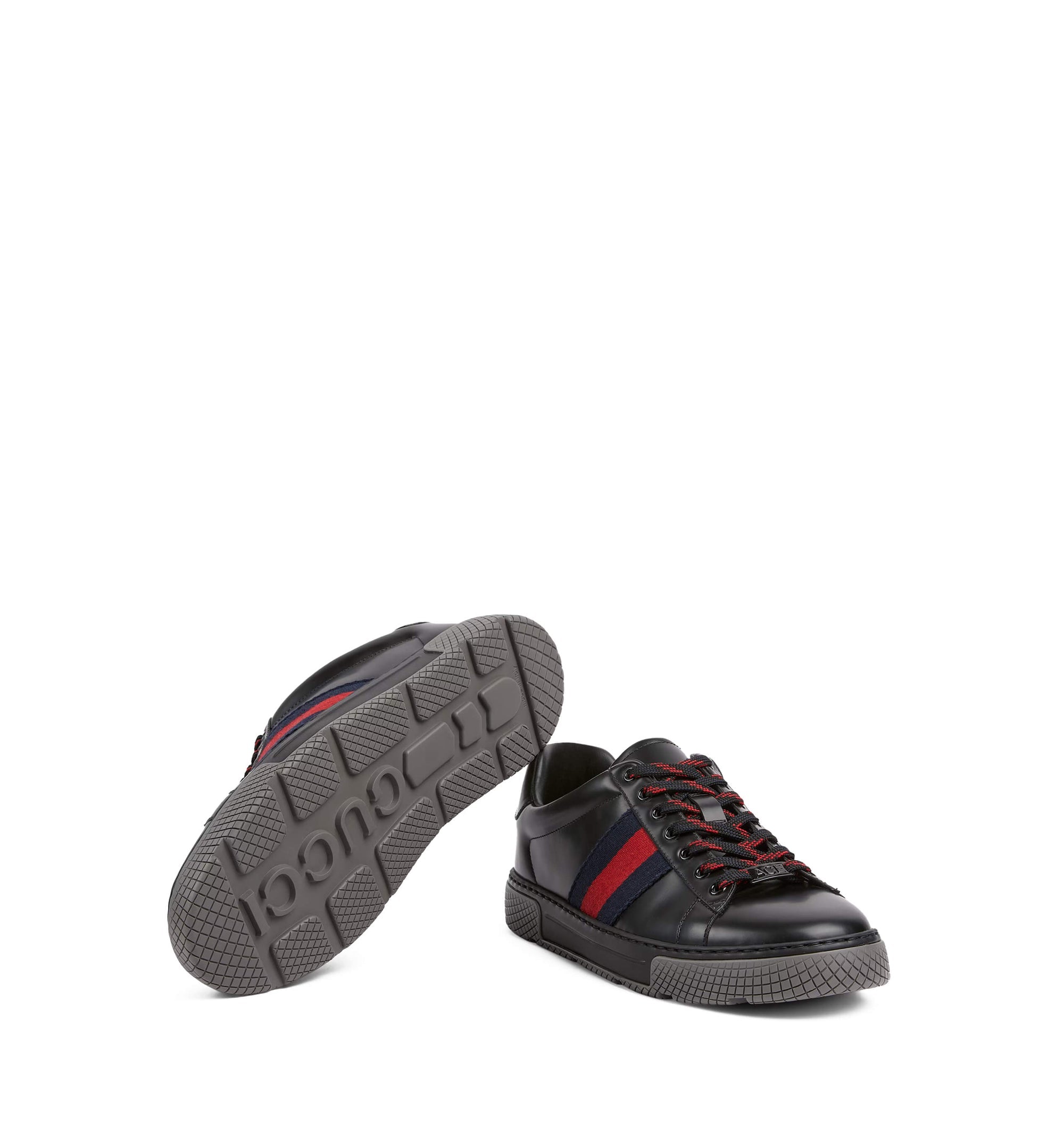Men's Gucci Ace Sneaker With Web