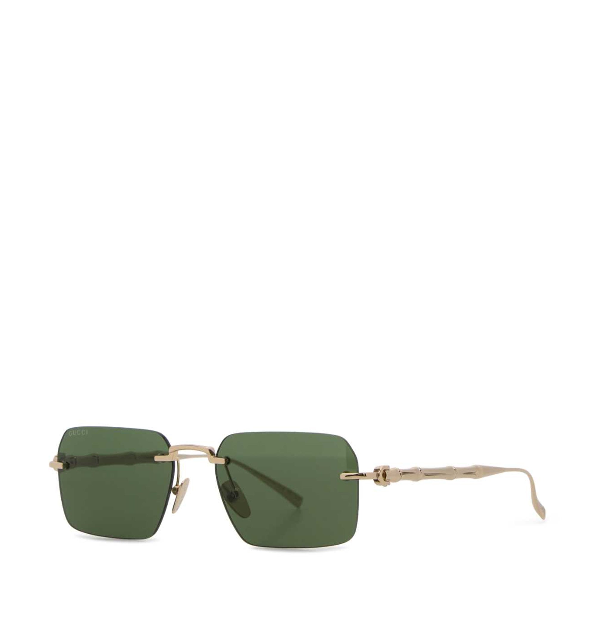 Frameless Rectangular Sunglasses