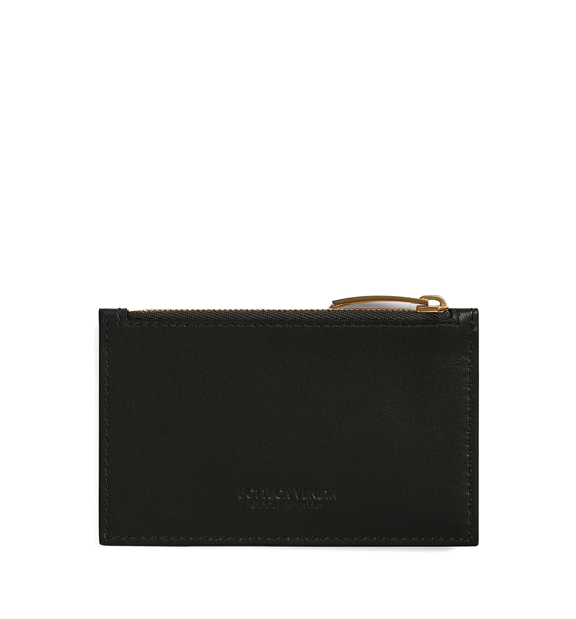 Intrecciato Zipped Card Case