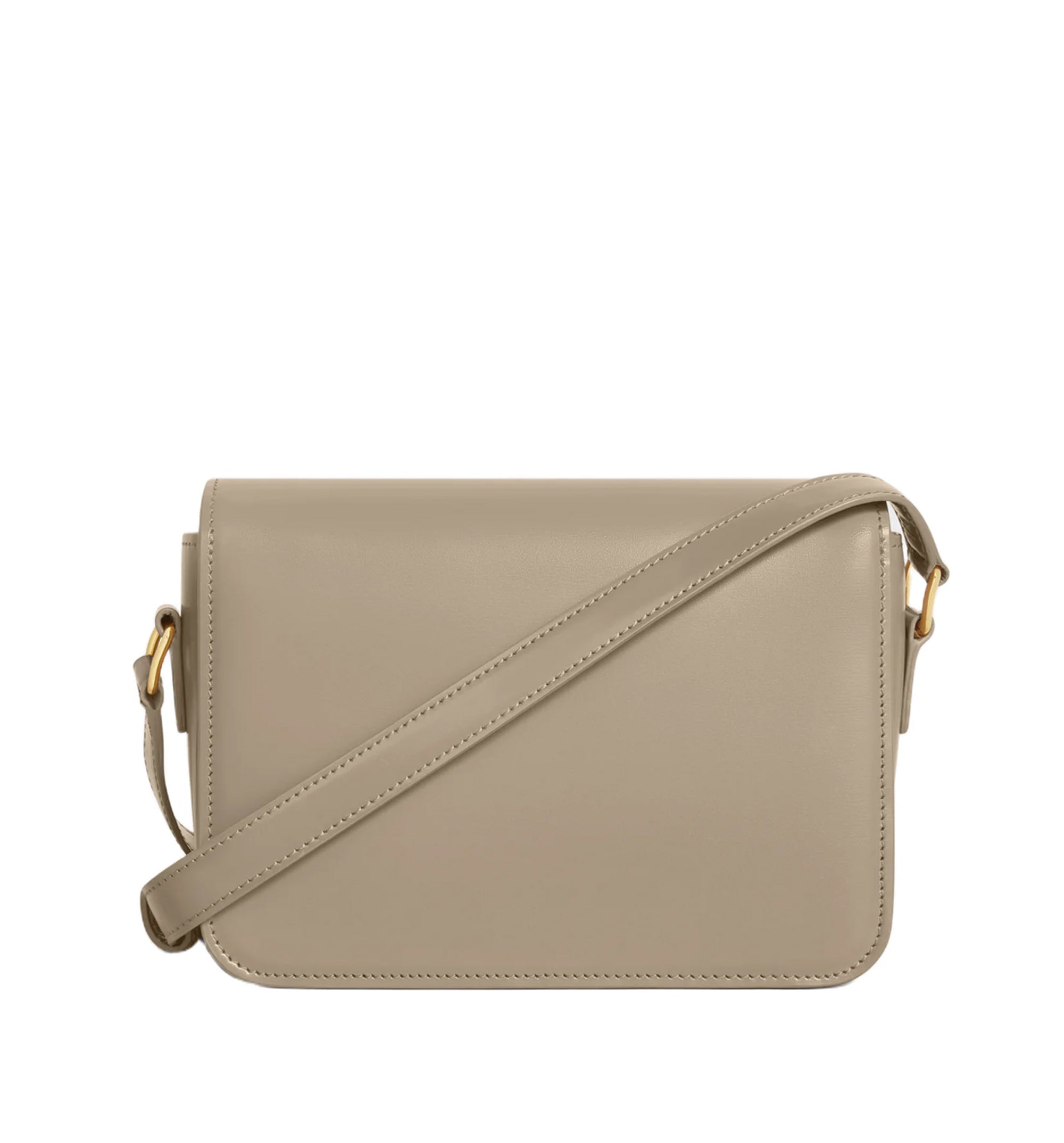 Teen Triomphe Bag In Shiny Calfskin