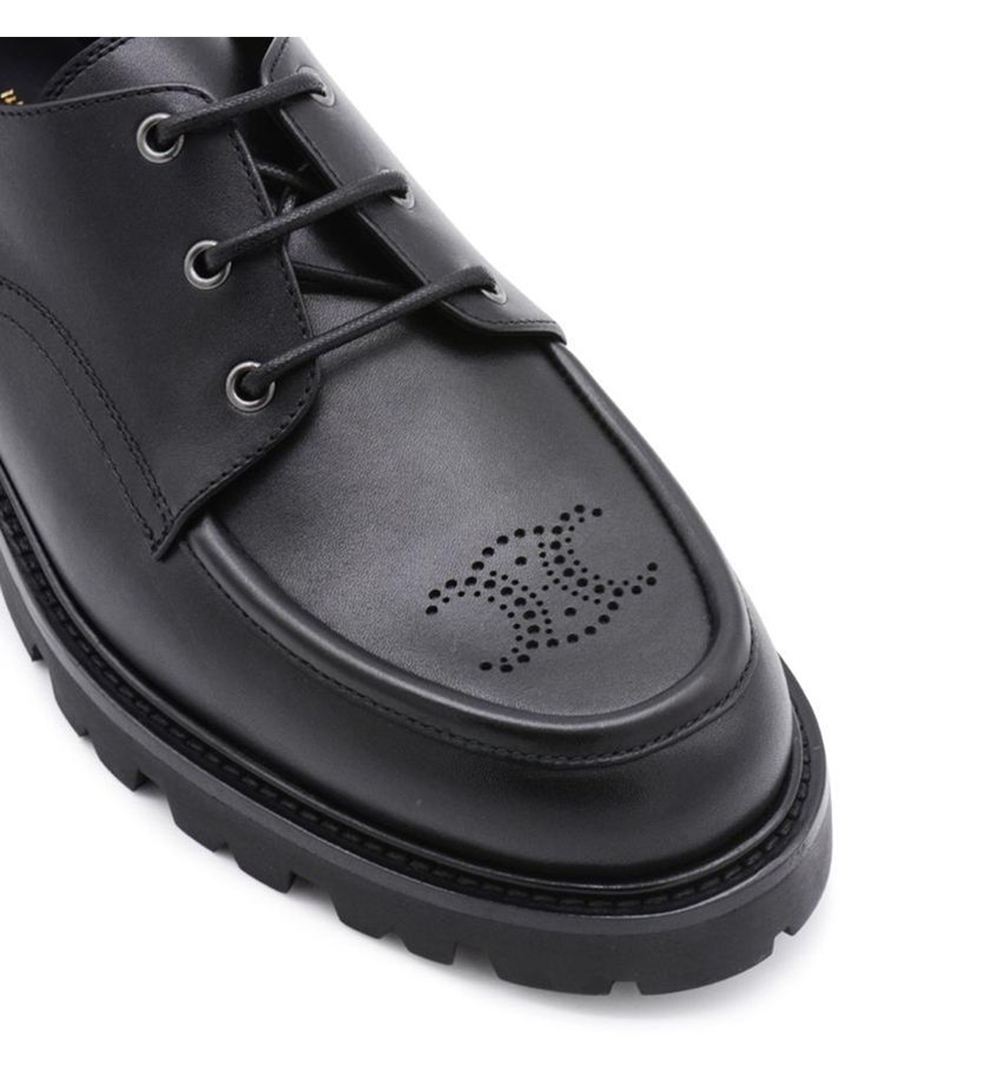 Triomphe Derby  Leather Lace-Up Shoes