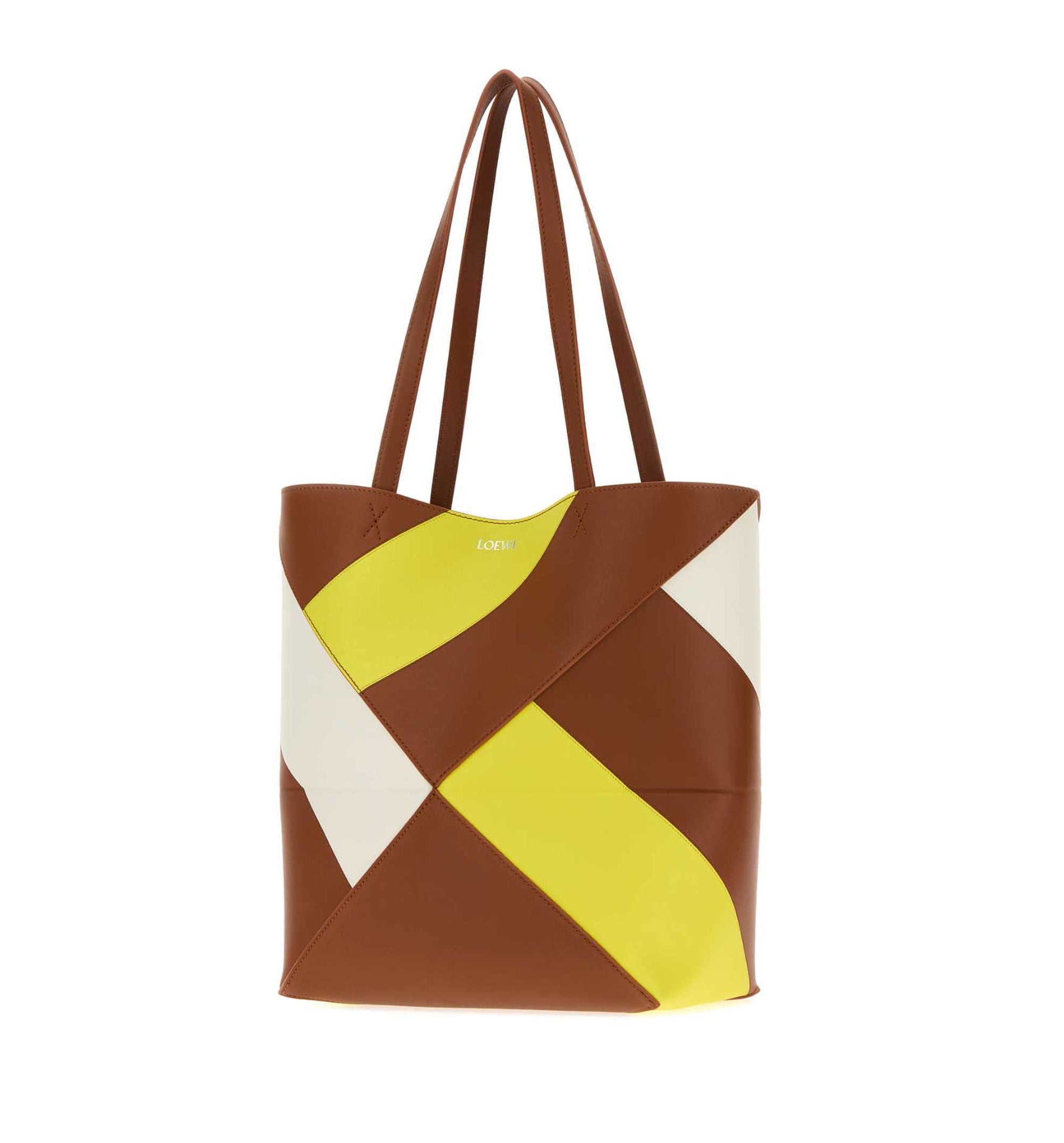 Medium Puzzle Fold Tote In Classic Calfskin