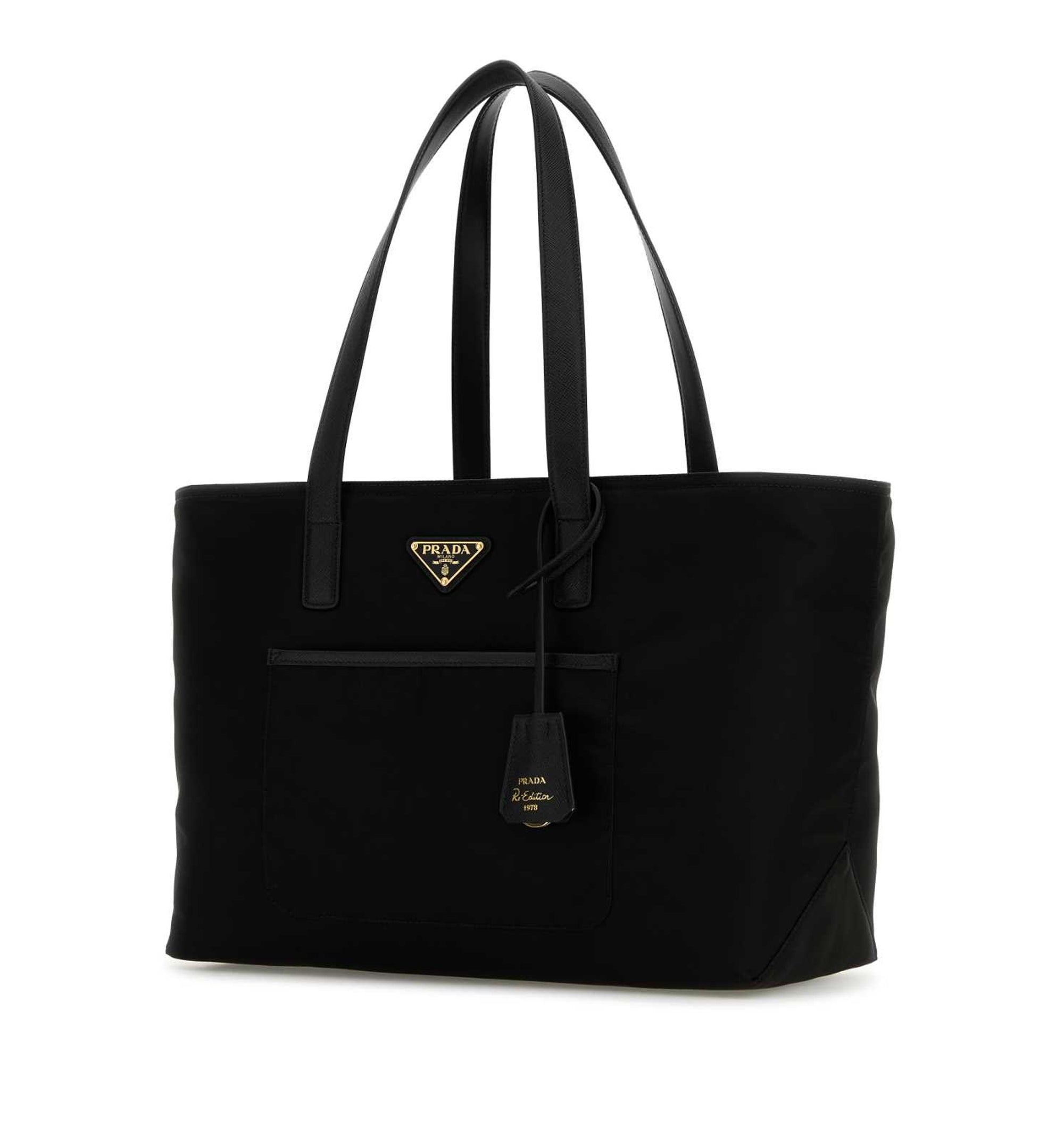 Prada Re-Edition 1978 Medium Re-Nylon And Saffiano Leather Tote Bag