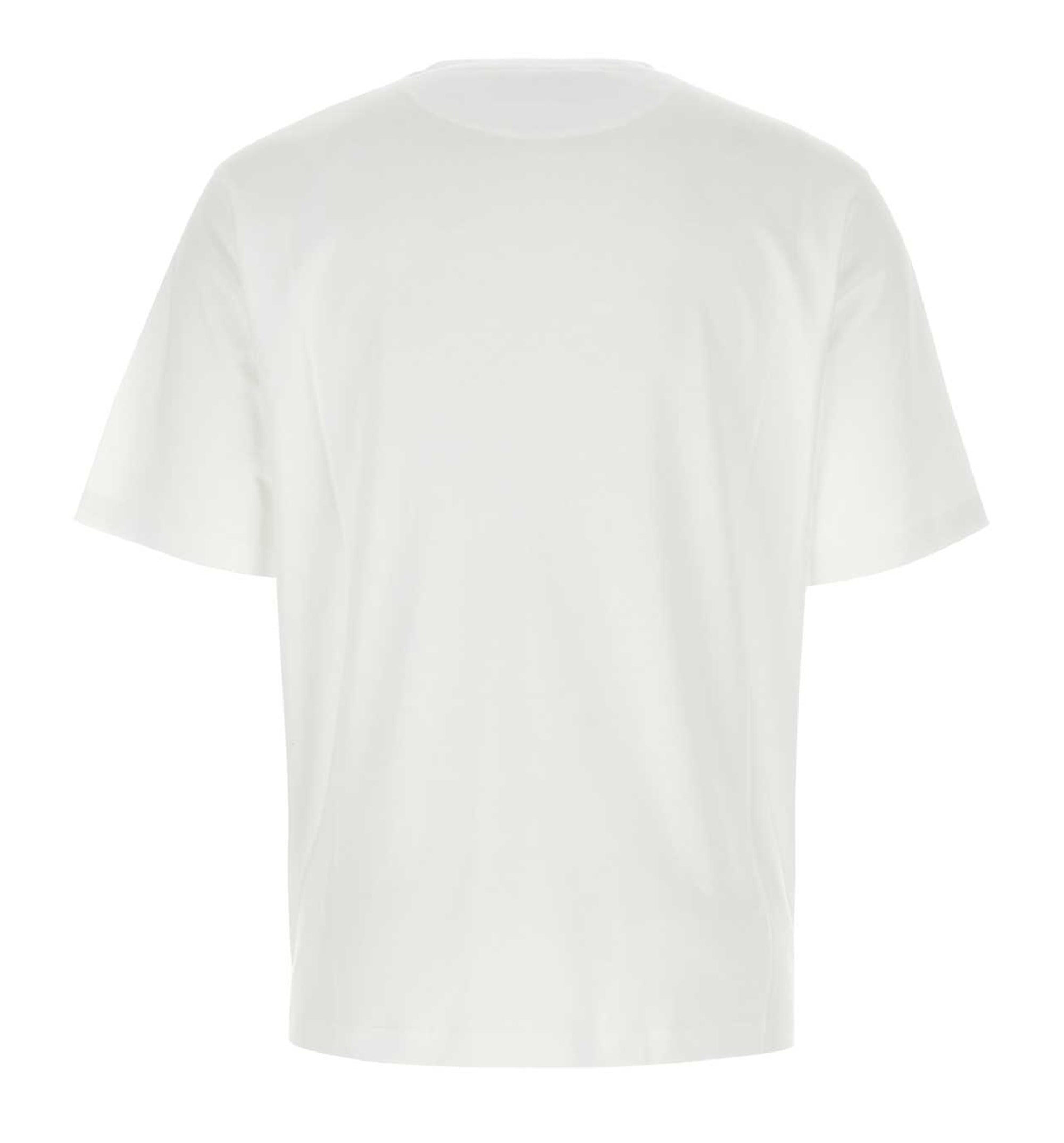 Logo Plaque Crewneck T-Shirt