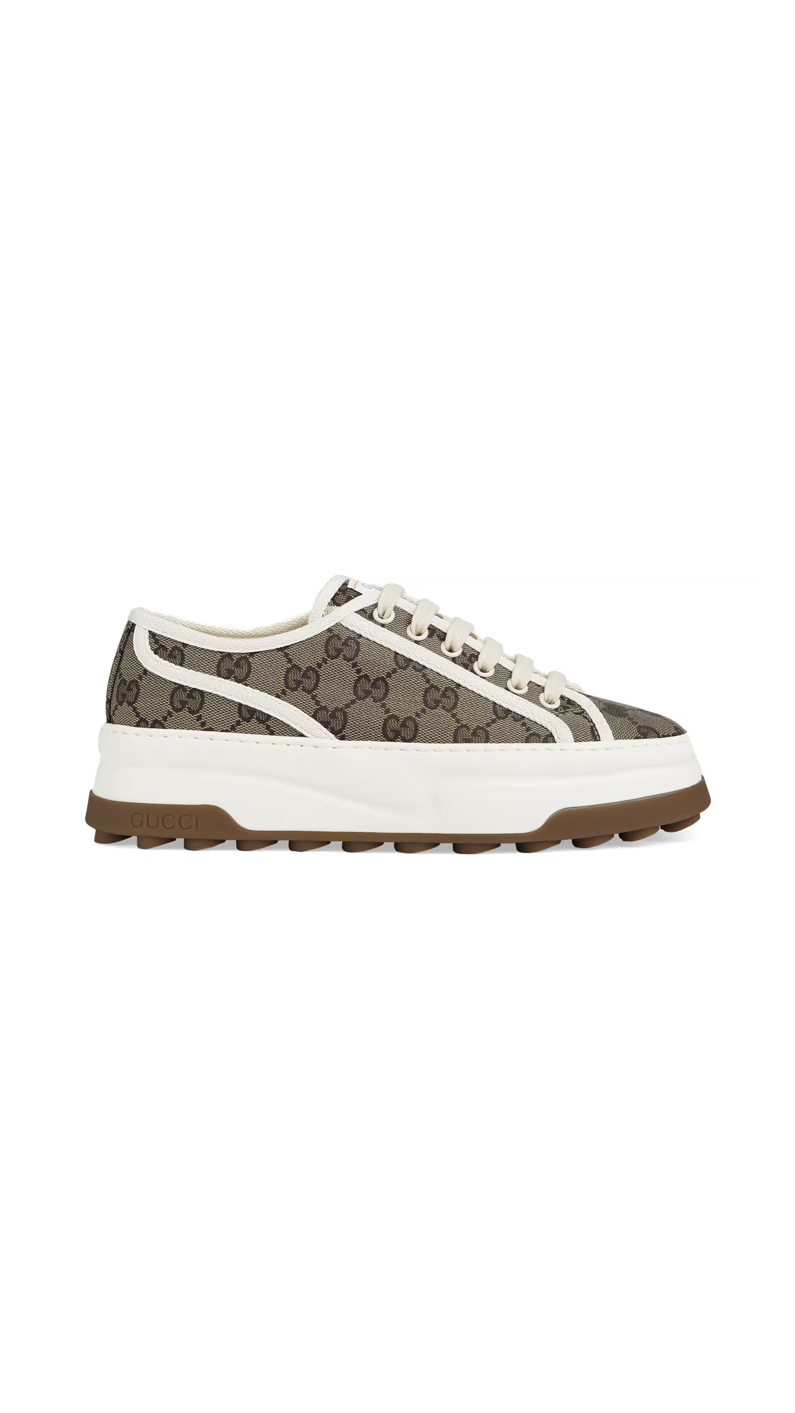 GG Sneakers - Beige/Ebony/White