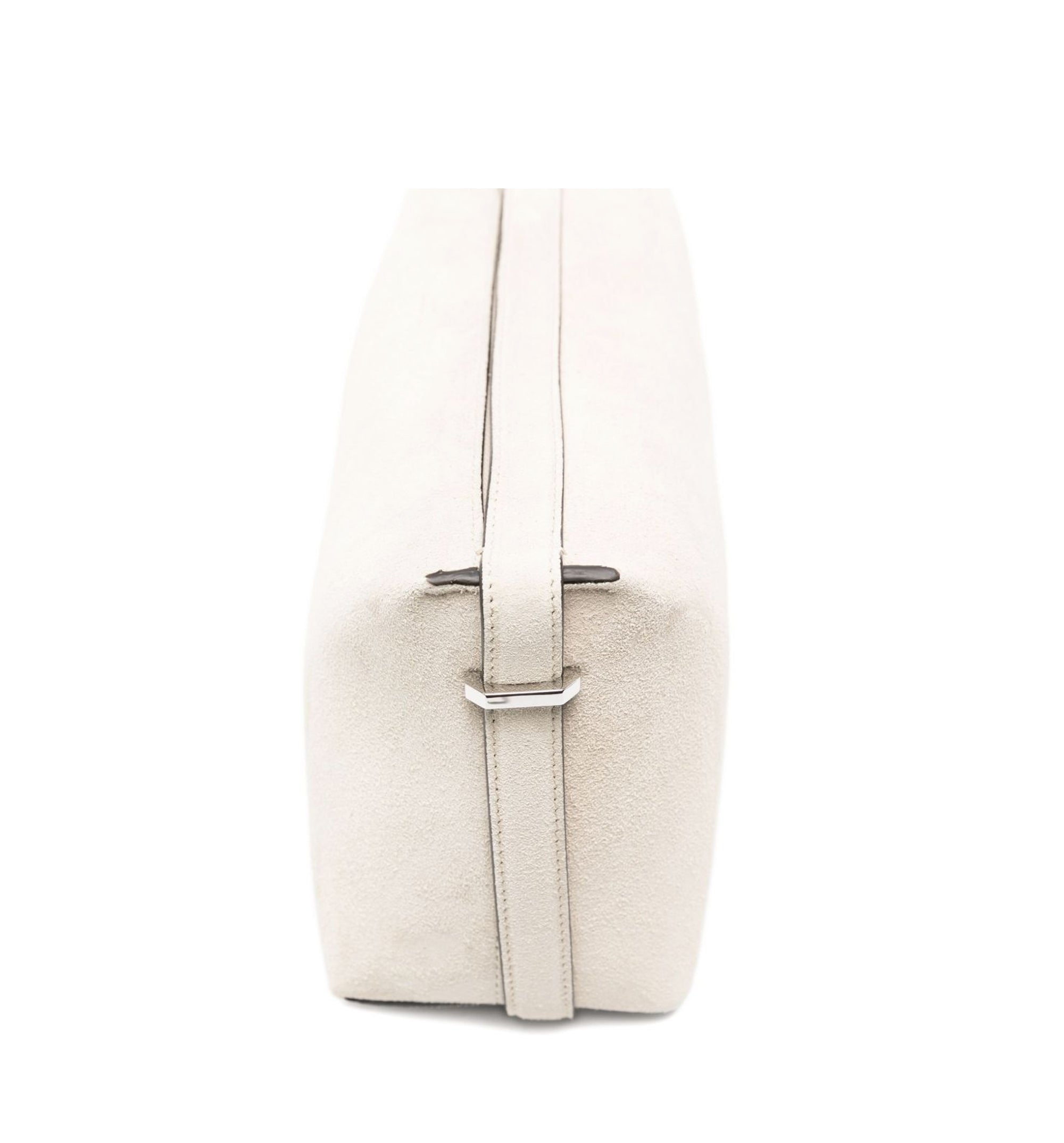 Scoop Suede Clutch