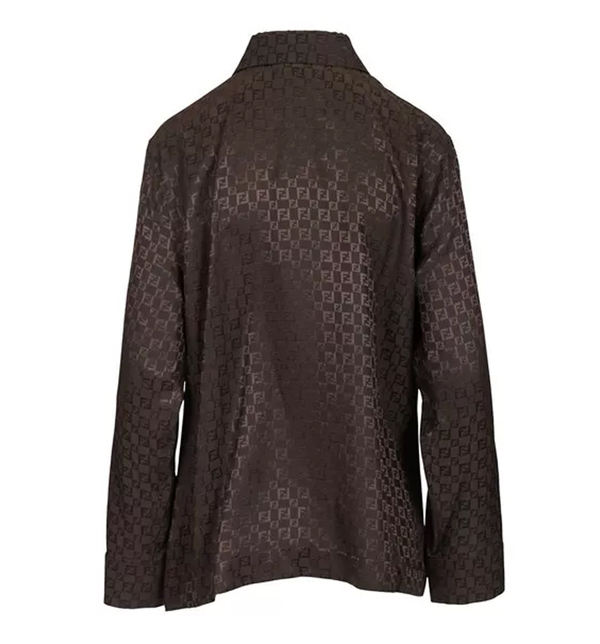 FF Jacquard Silk Shirt