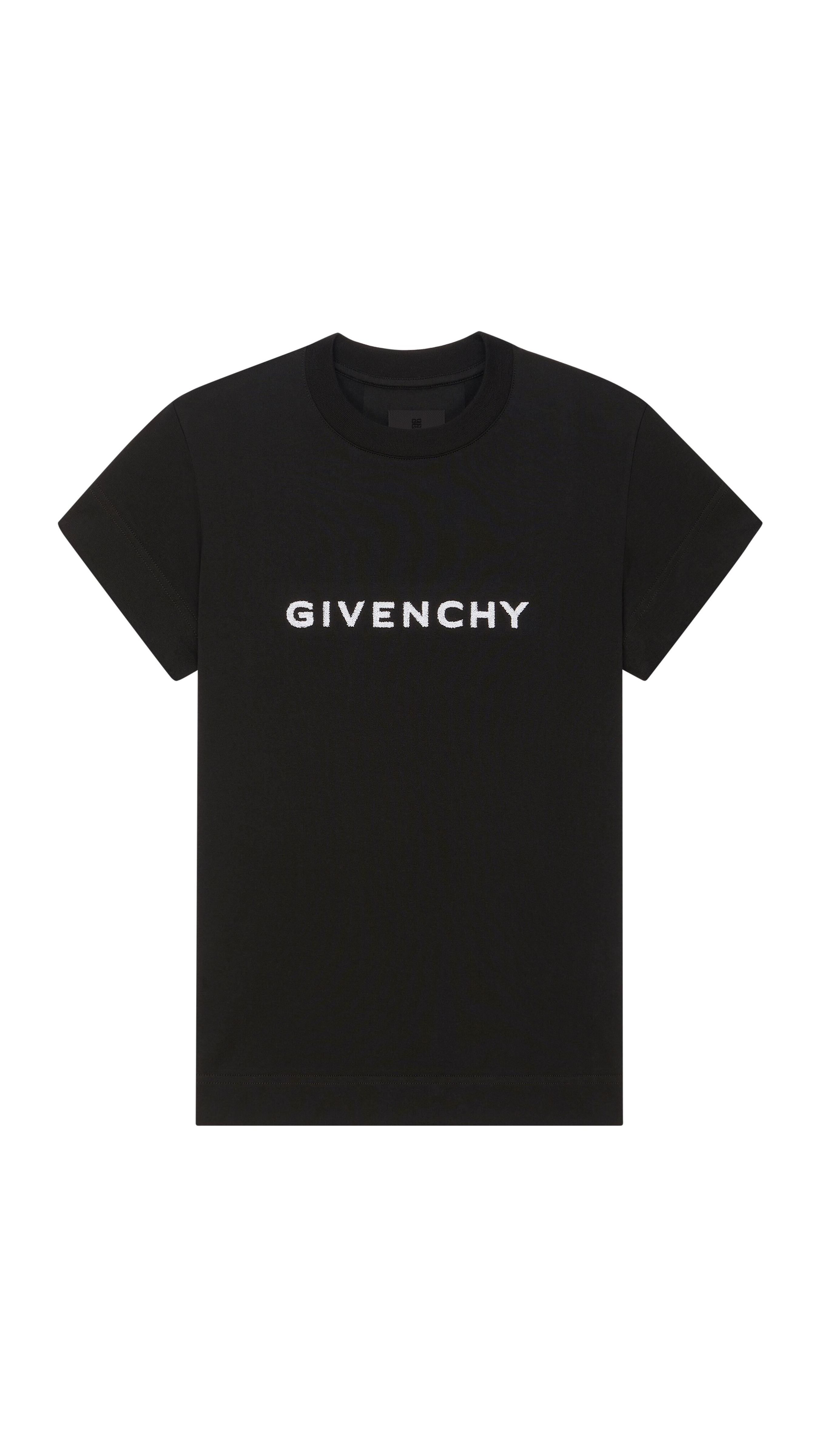 4G T-shirt in Cotton - Black/White