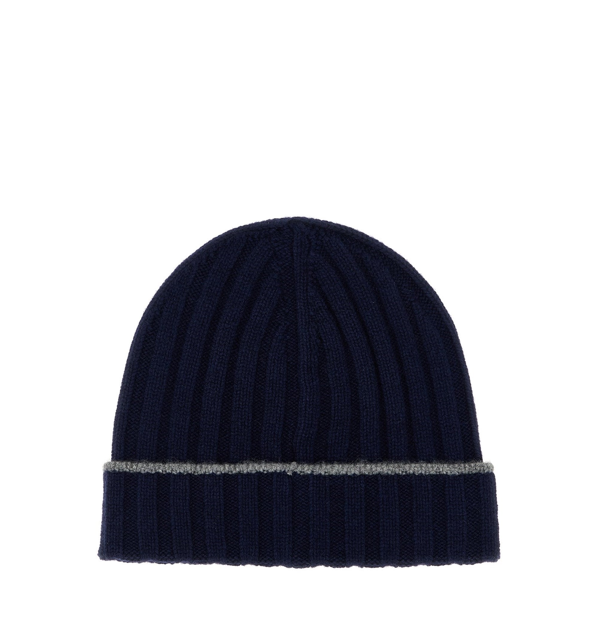 Cashmere Turn-Up Beanie