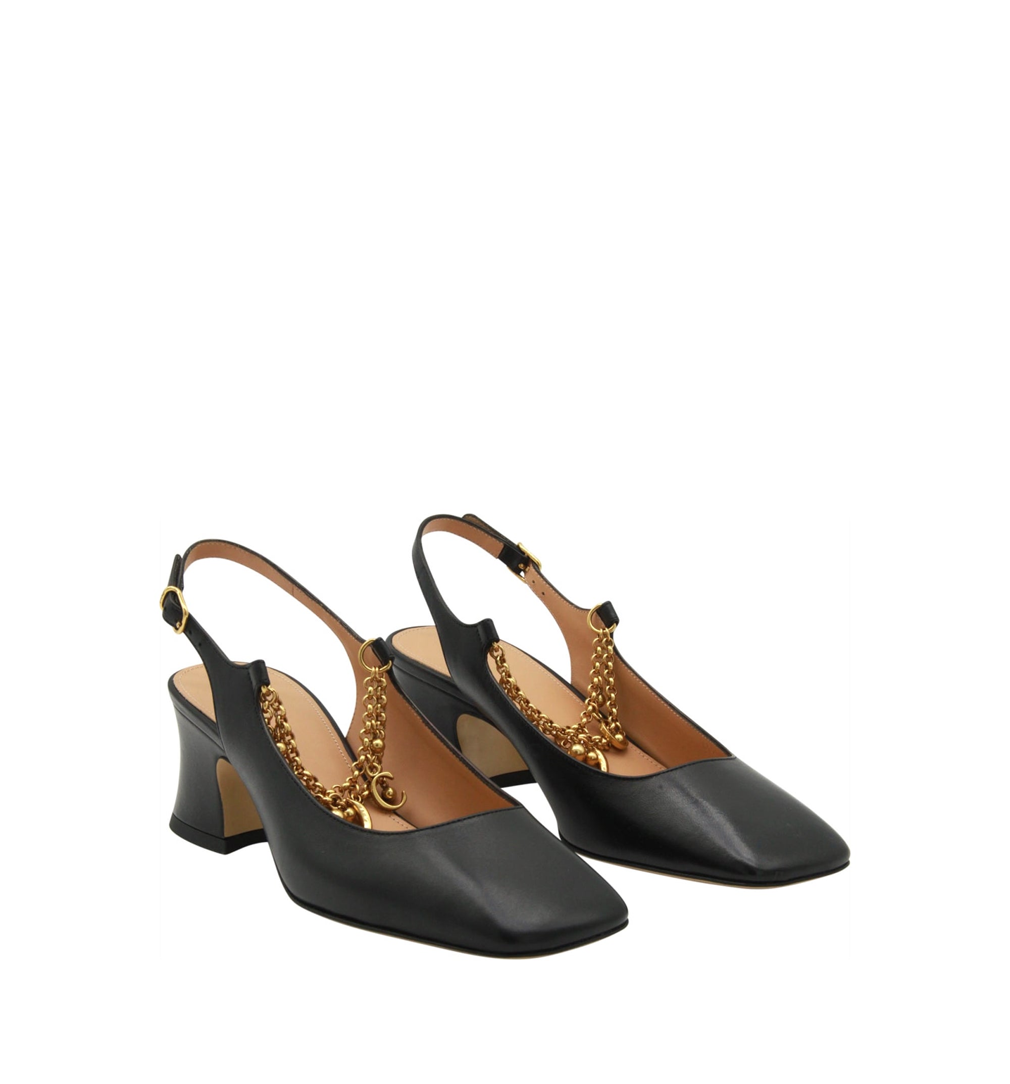 Chloé Charms Slingback Pumps