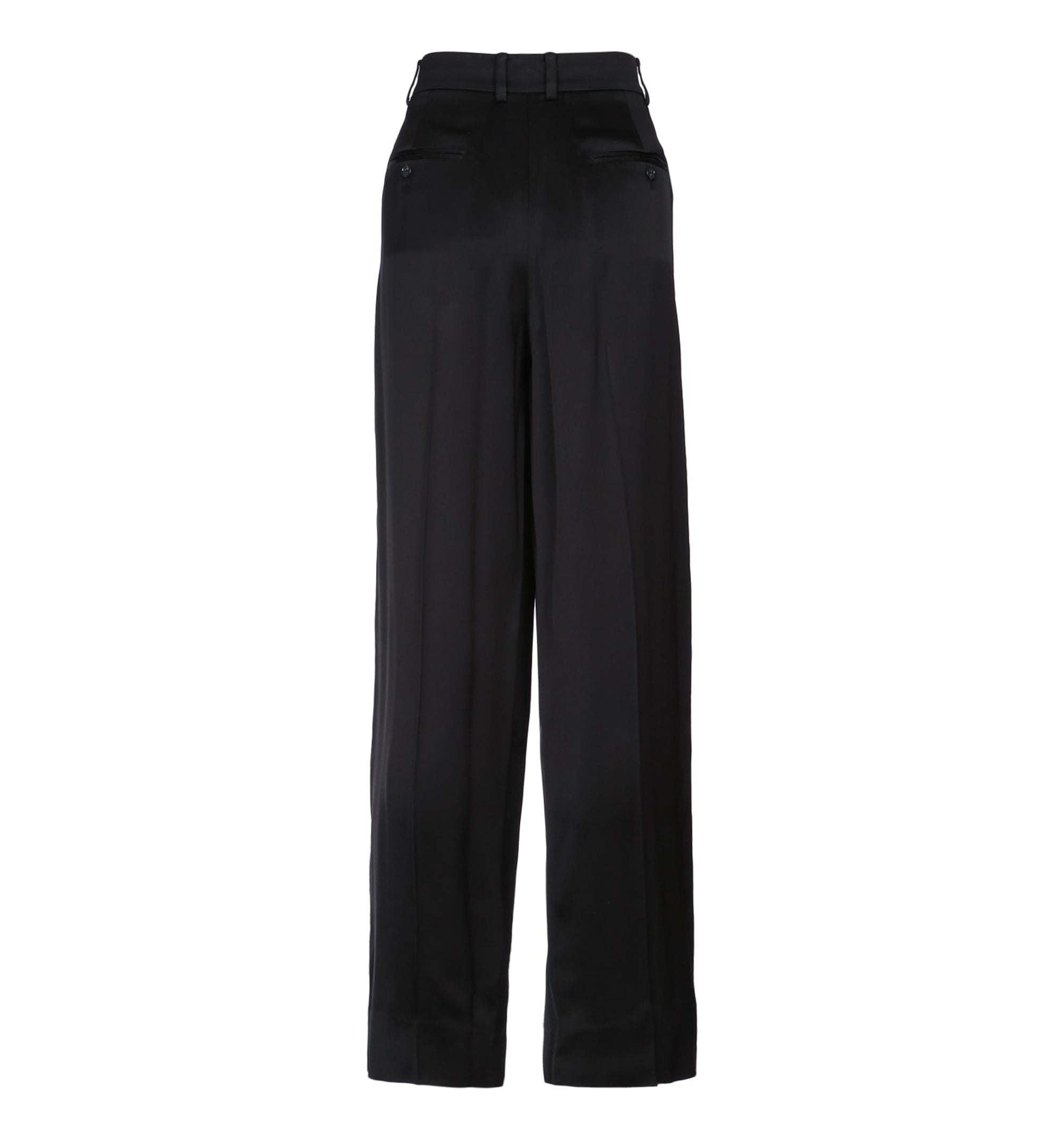 Wide Satin Trousers