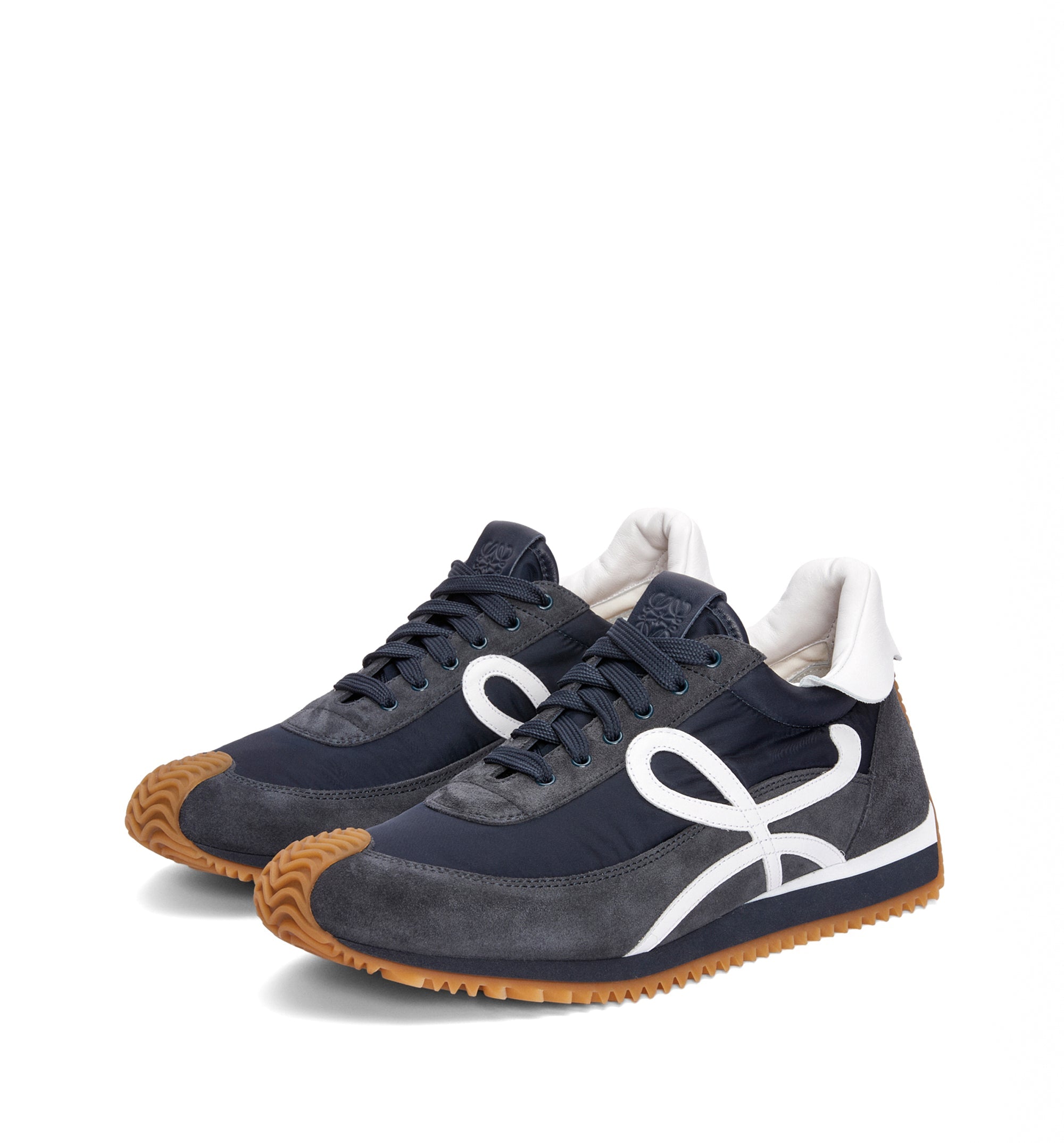 Flow Runner In Nylon And Suede