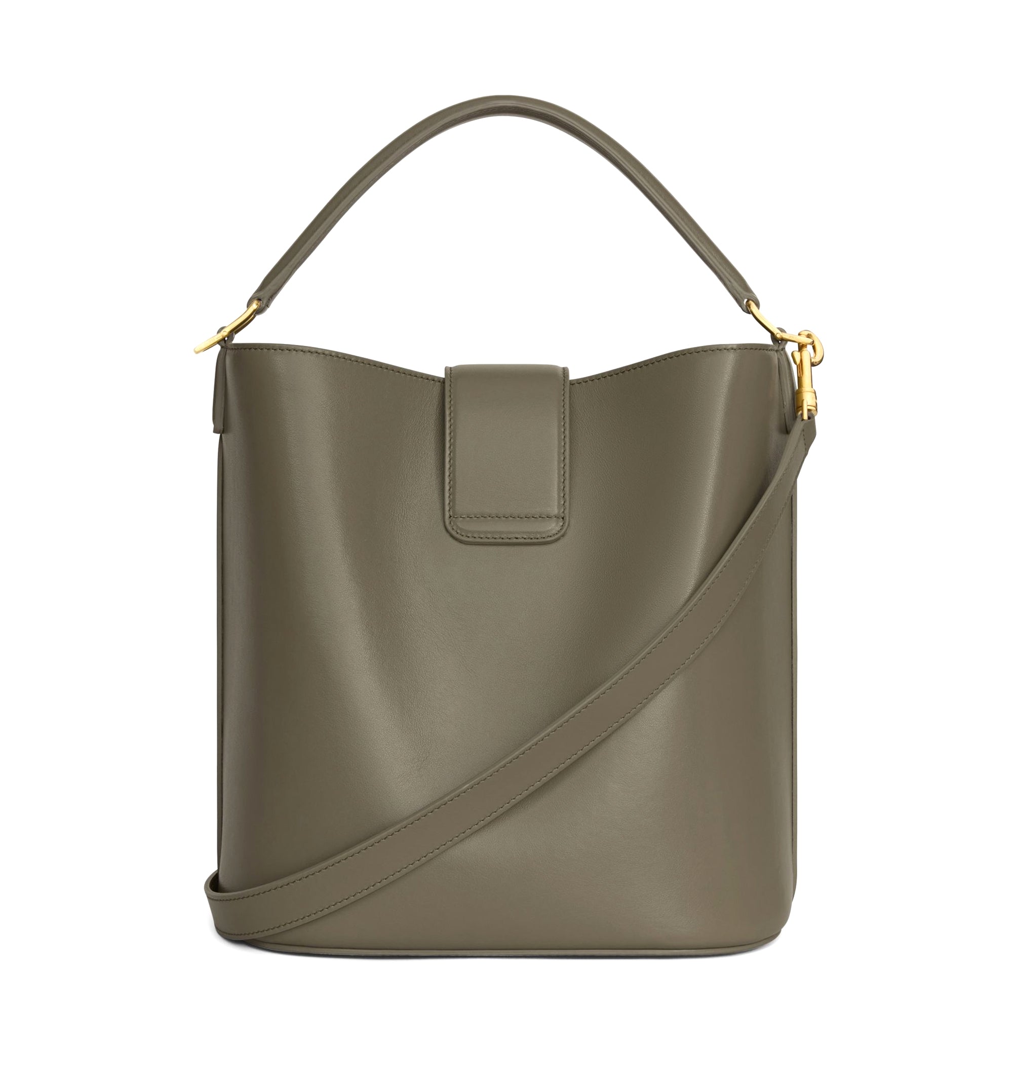Medium Bucket Louise In Smooth Calfskin