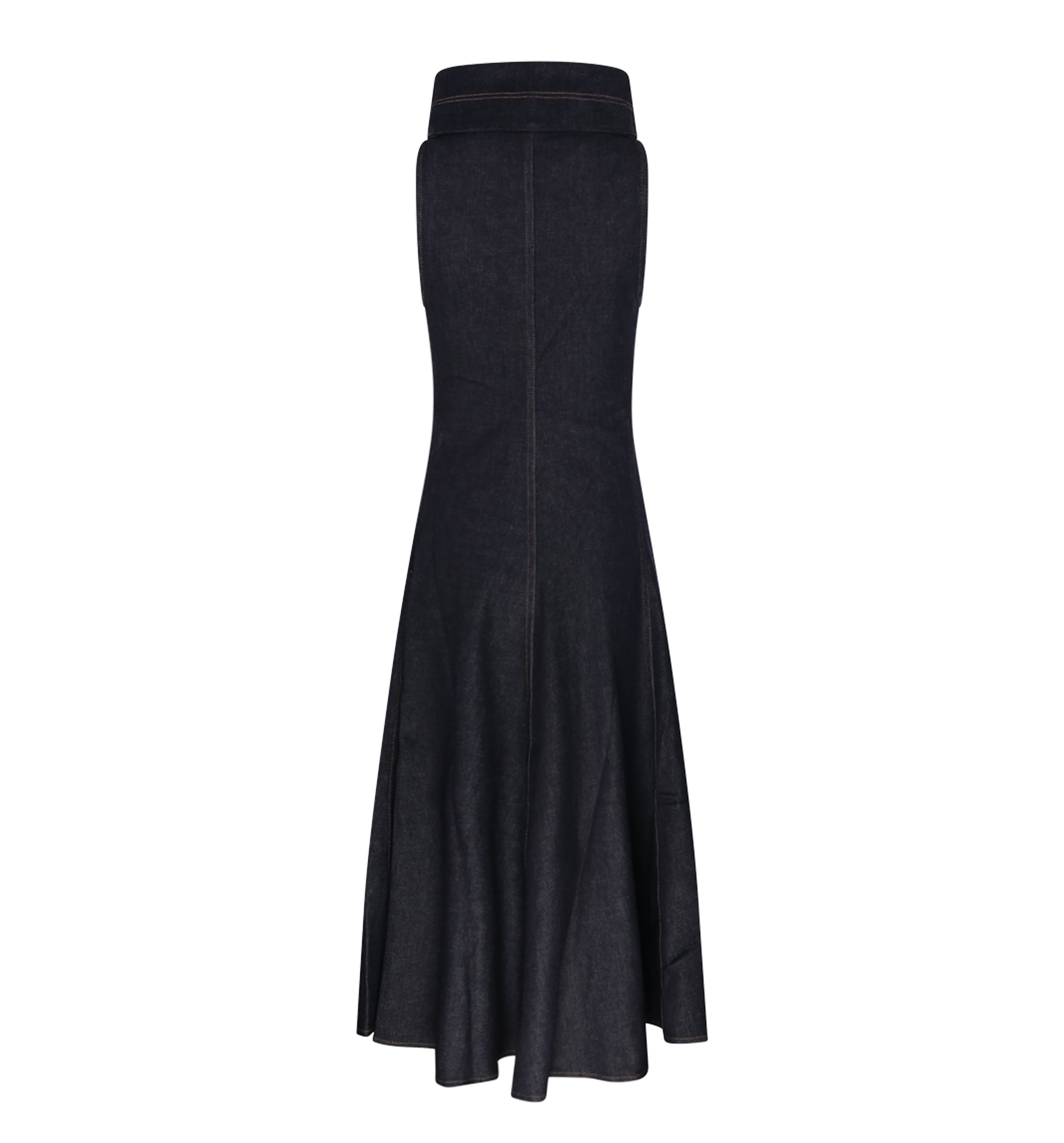 Denim Triangle Dress