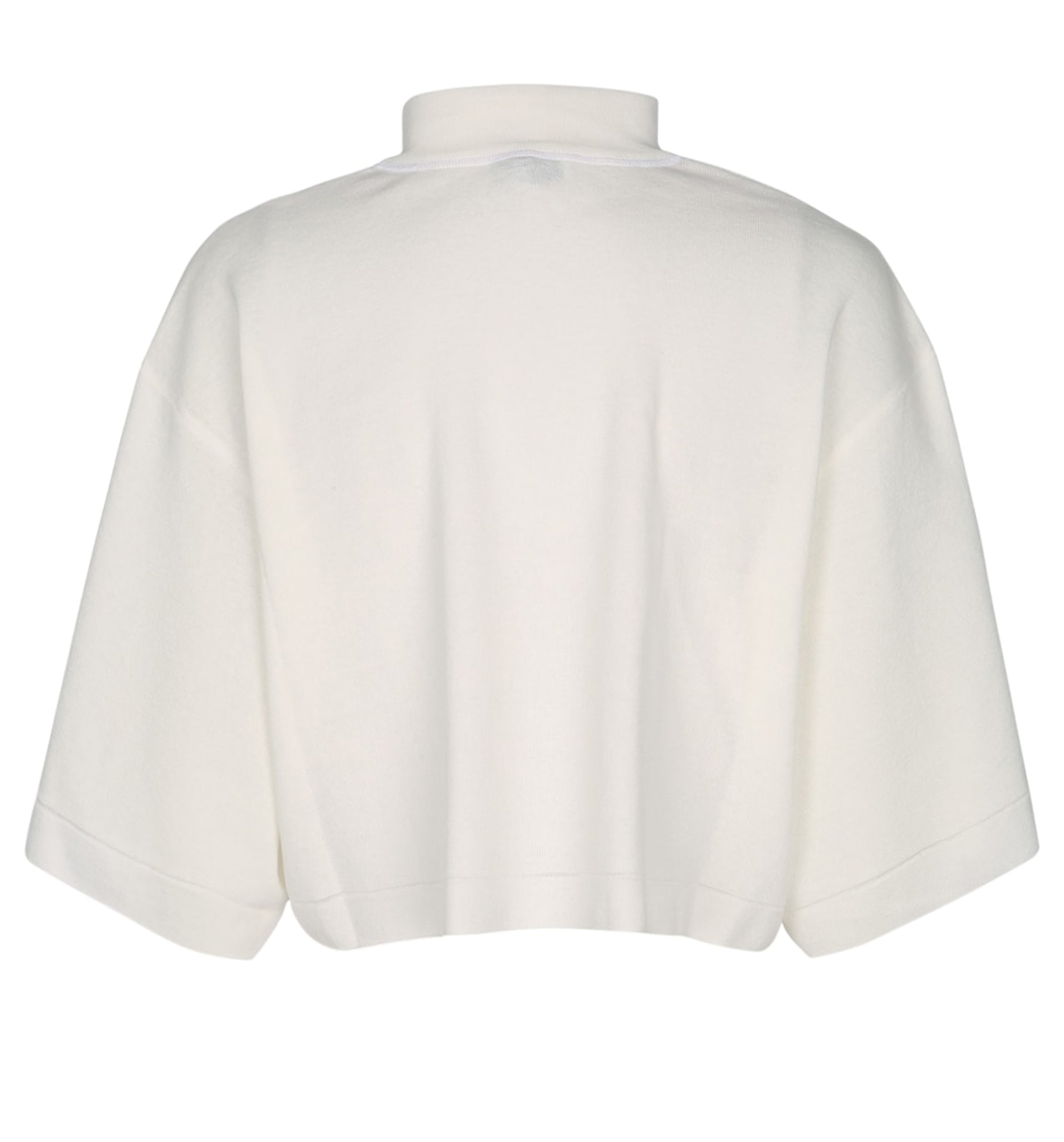 Knitted Cropped T-Shirt