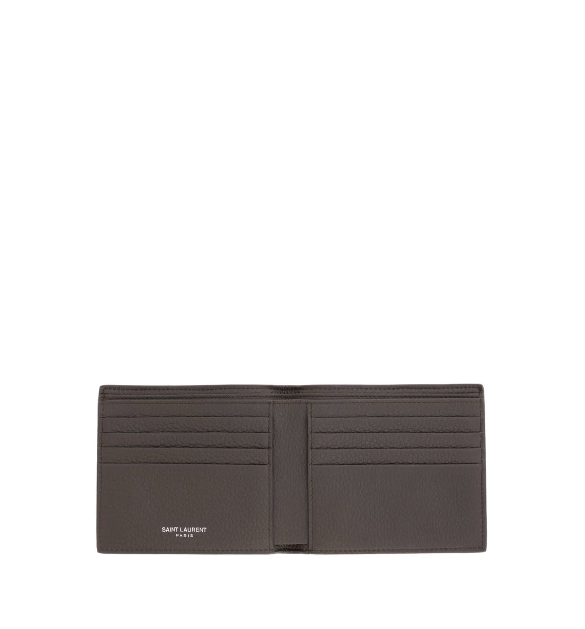 TINY CASSANDRE East/West wallet in grained leather
