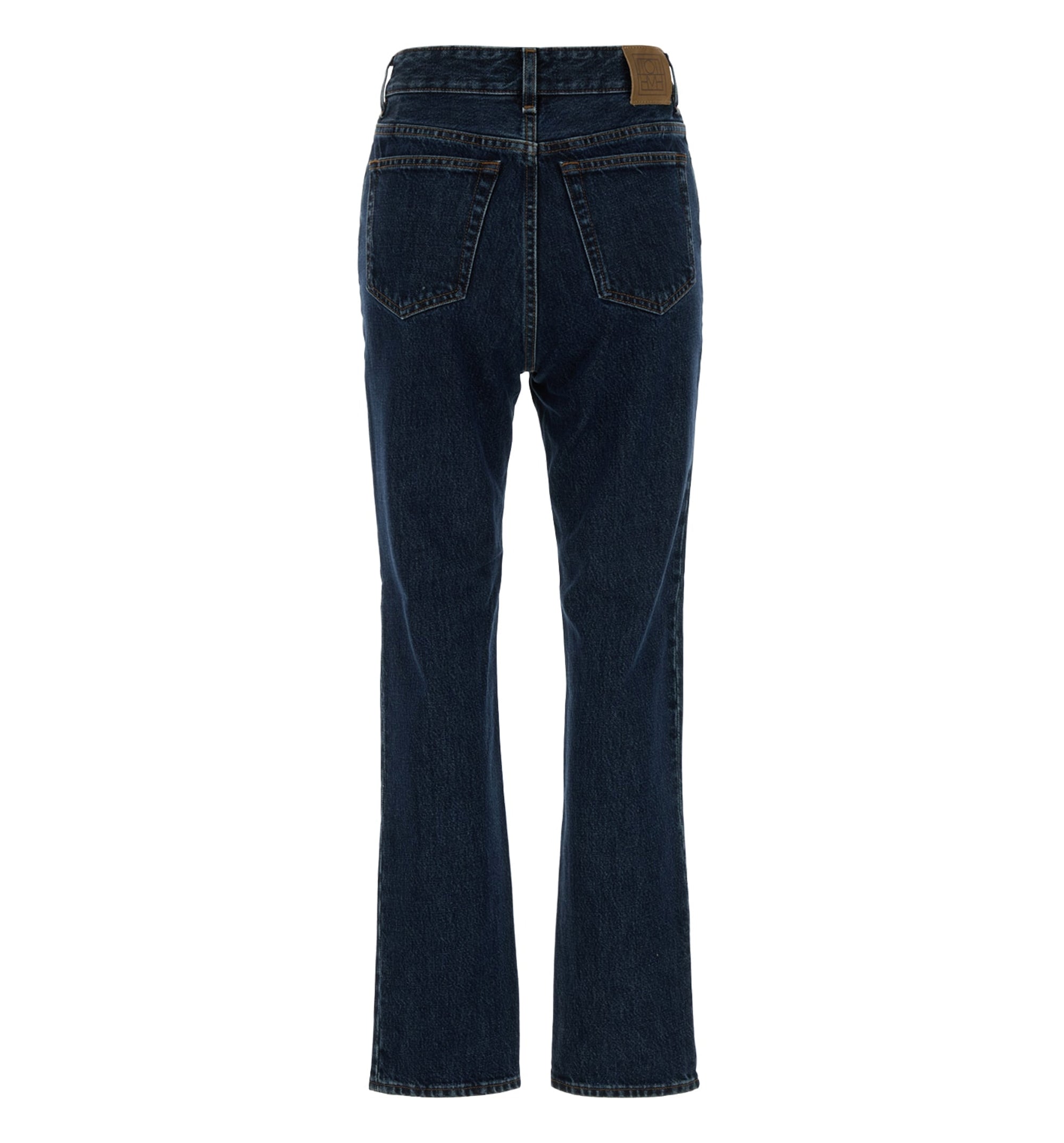 Denim Straight-Leg Jeans