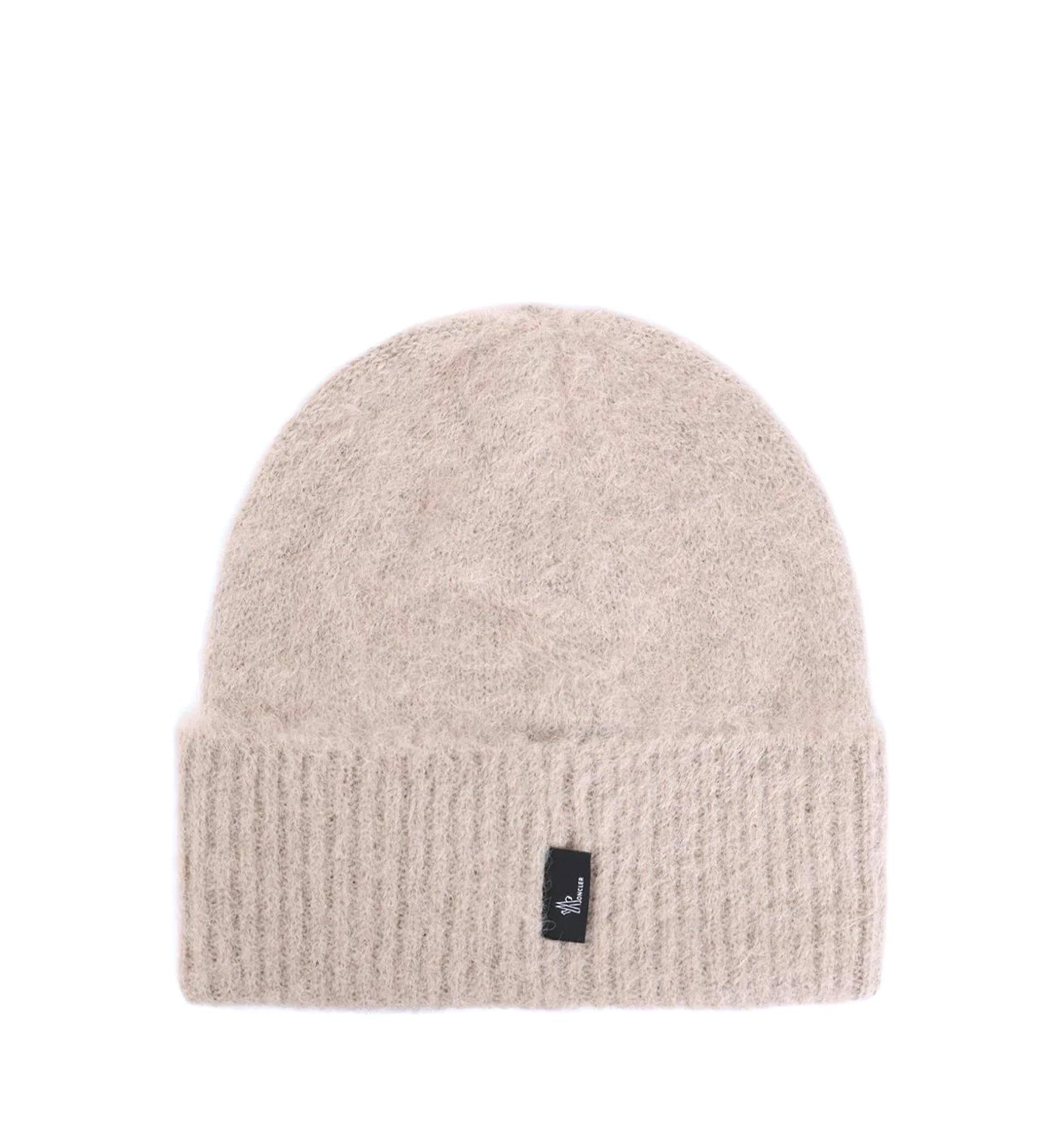 Logo-Patch Knitted Beanie