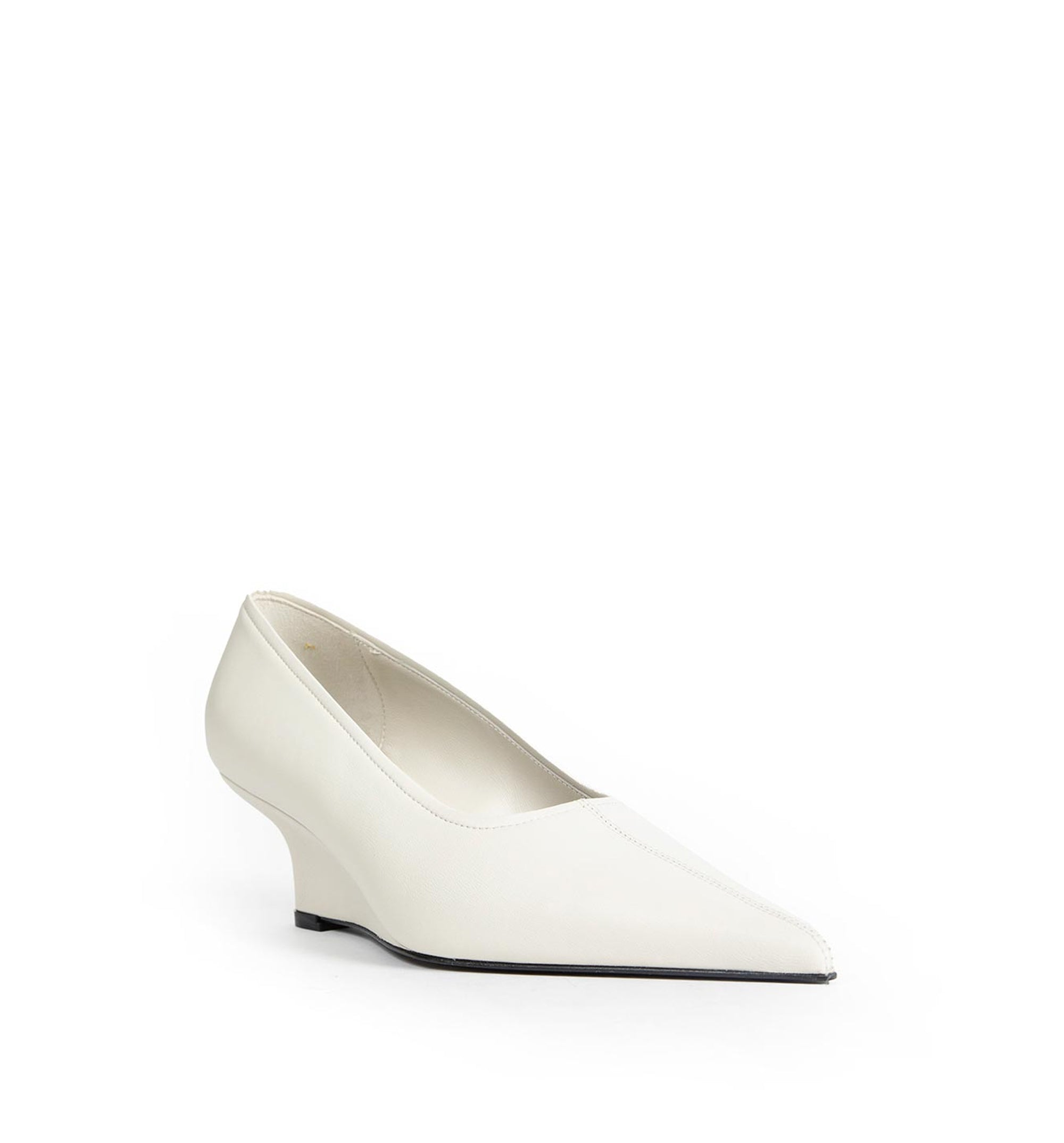 Sharp Nappa Wedge Pumps
