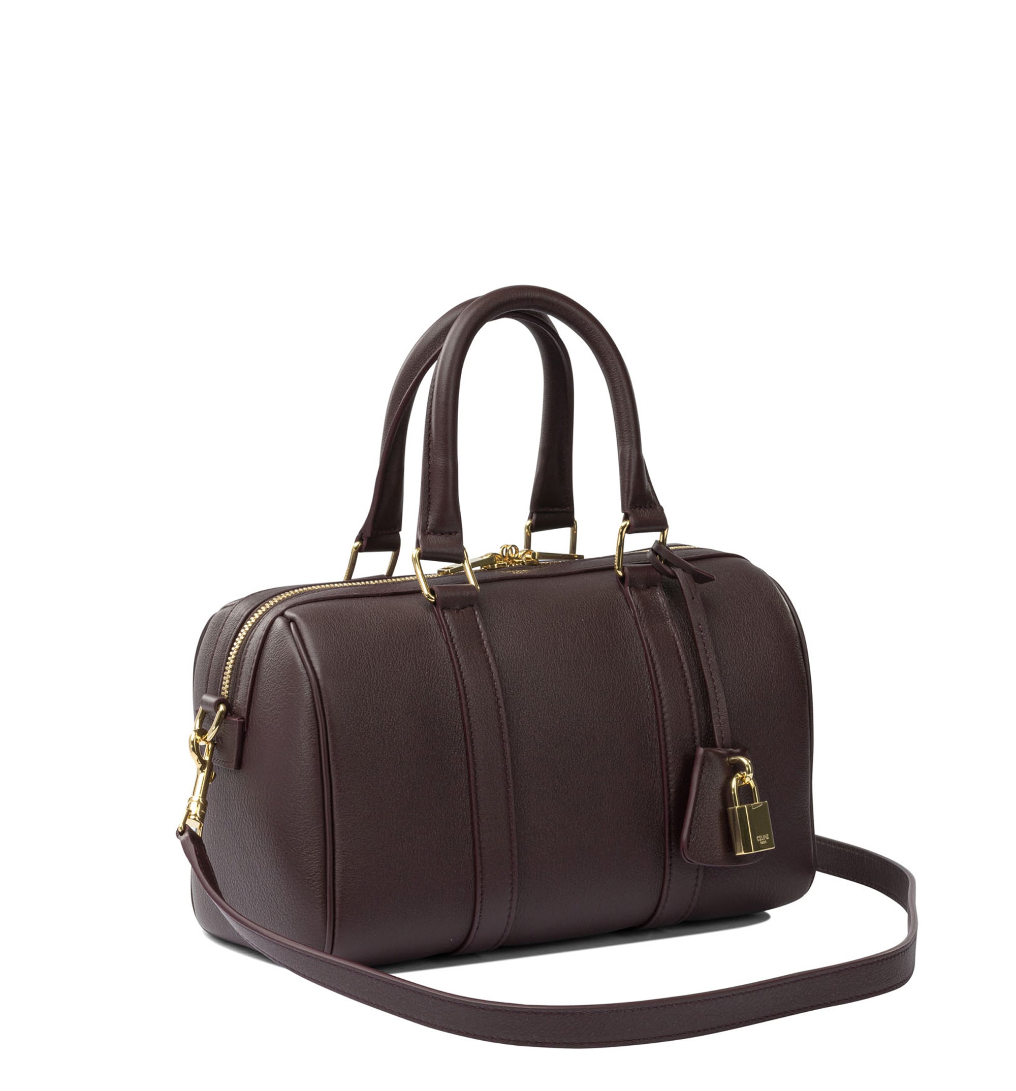 Medium Boston in Supple Grained Calfskin