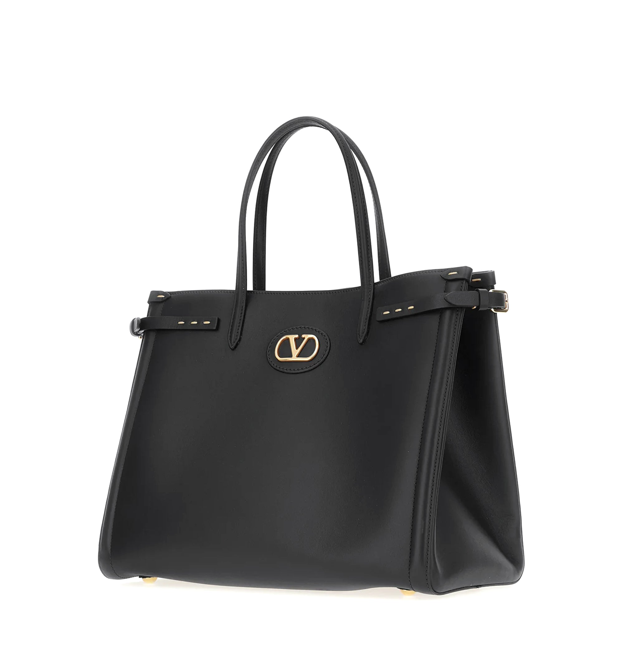Antibes Medium Leather Shopping Bag