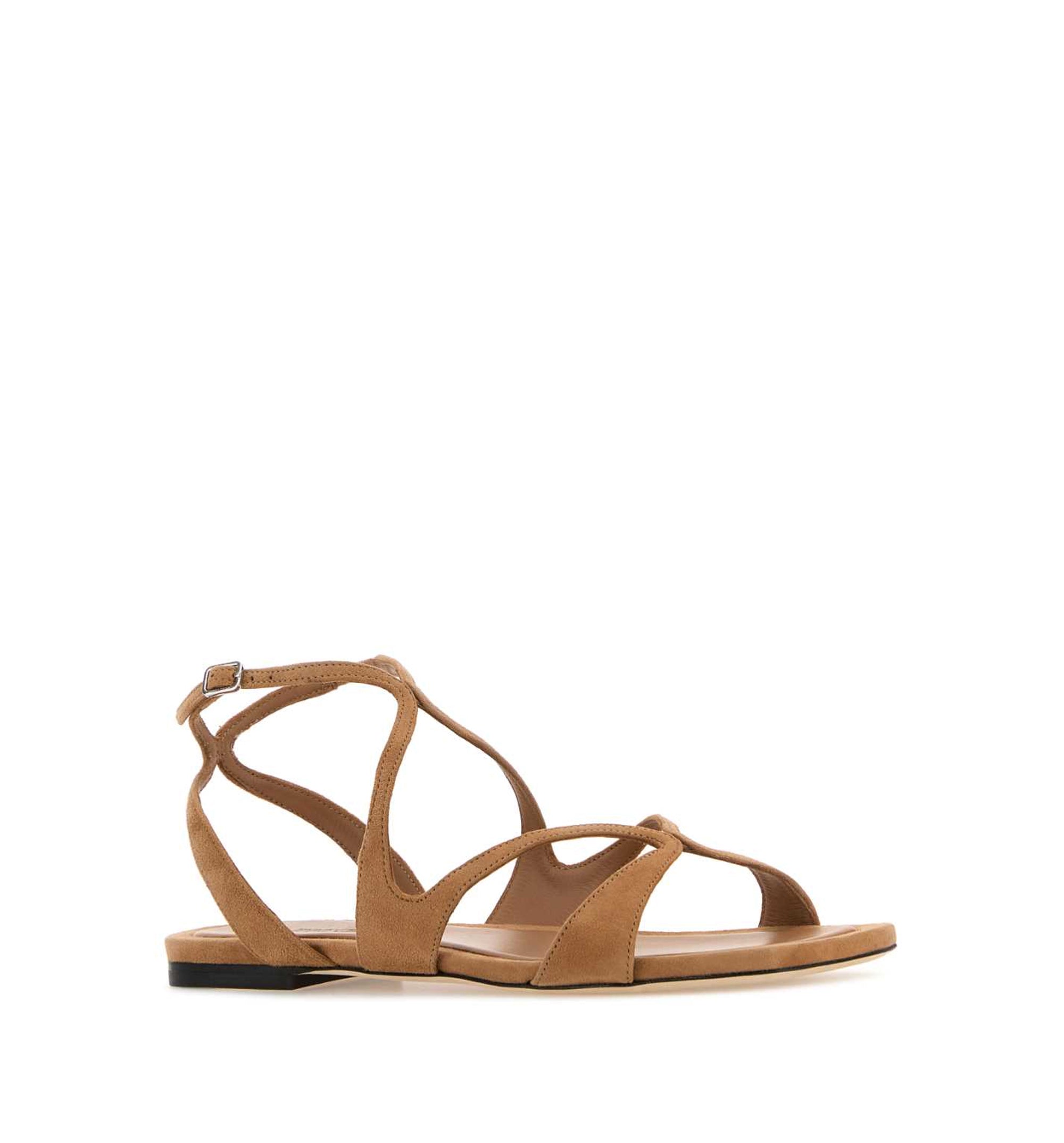 Ayla Flat Suede Sandals