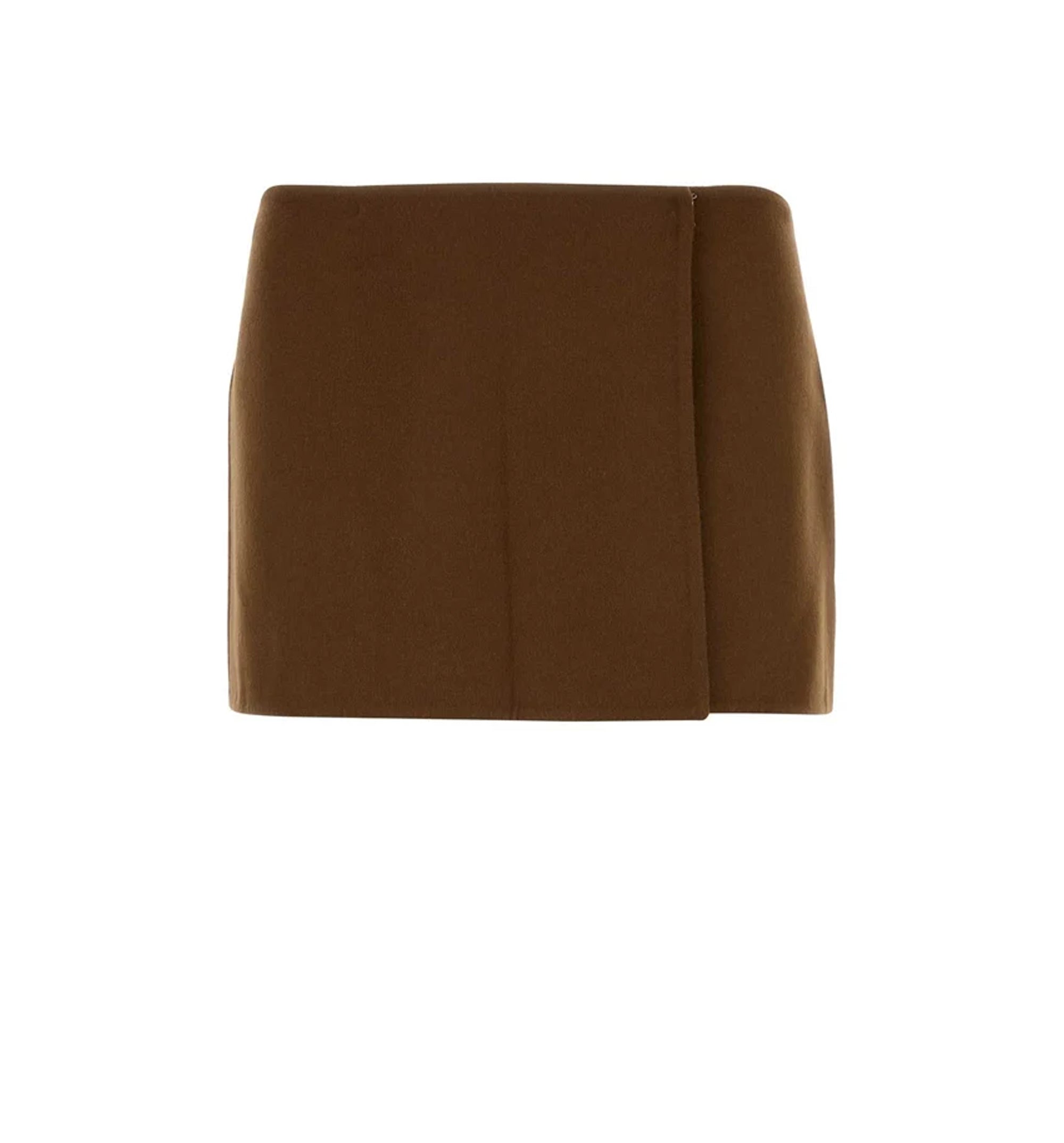 Double Cashmere Miniskirt