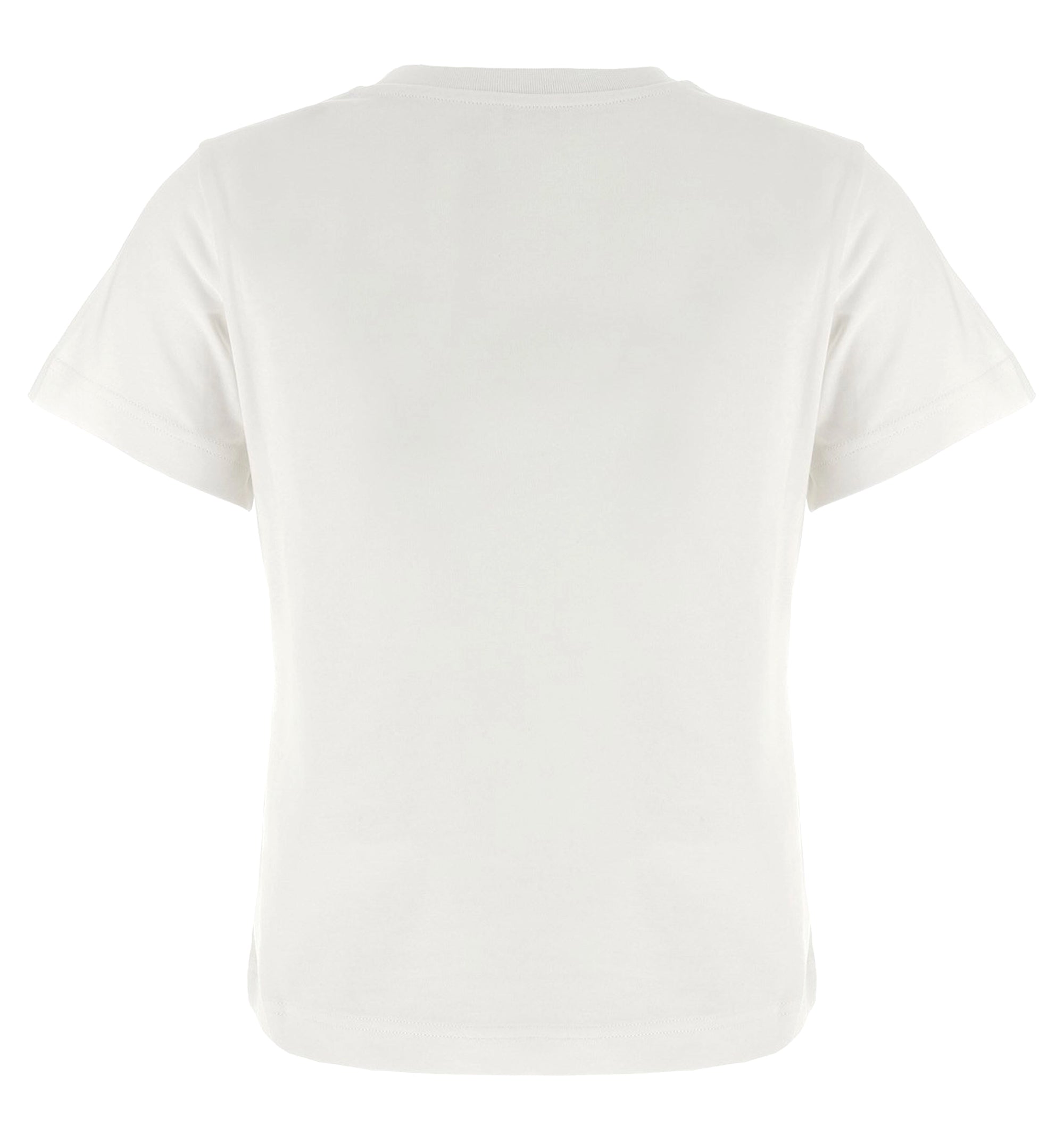 Embroidered Cursive Logo Cotton T-Shirt