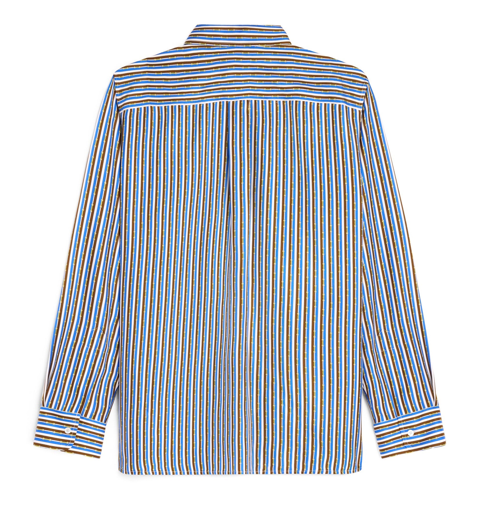 Striped Silk Shirt