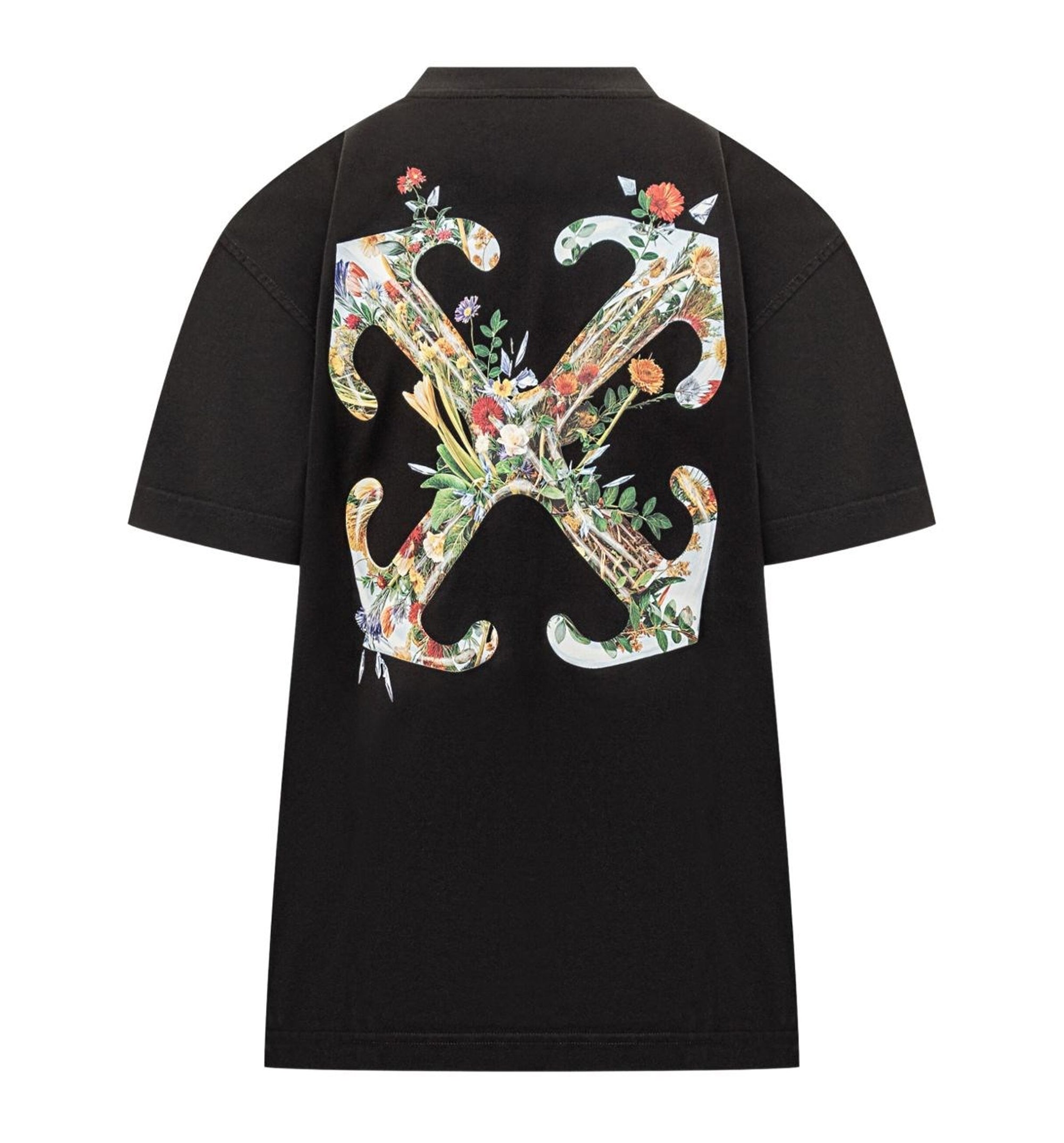 Arrow Glass Flower Regular Logo T-Shirt