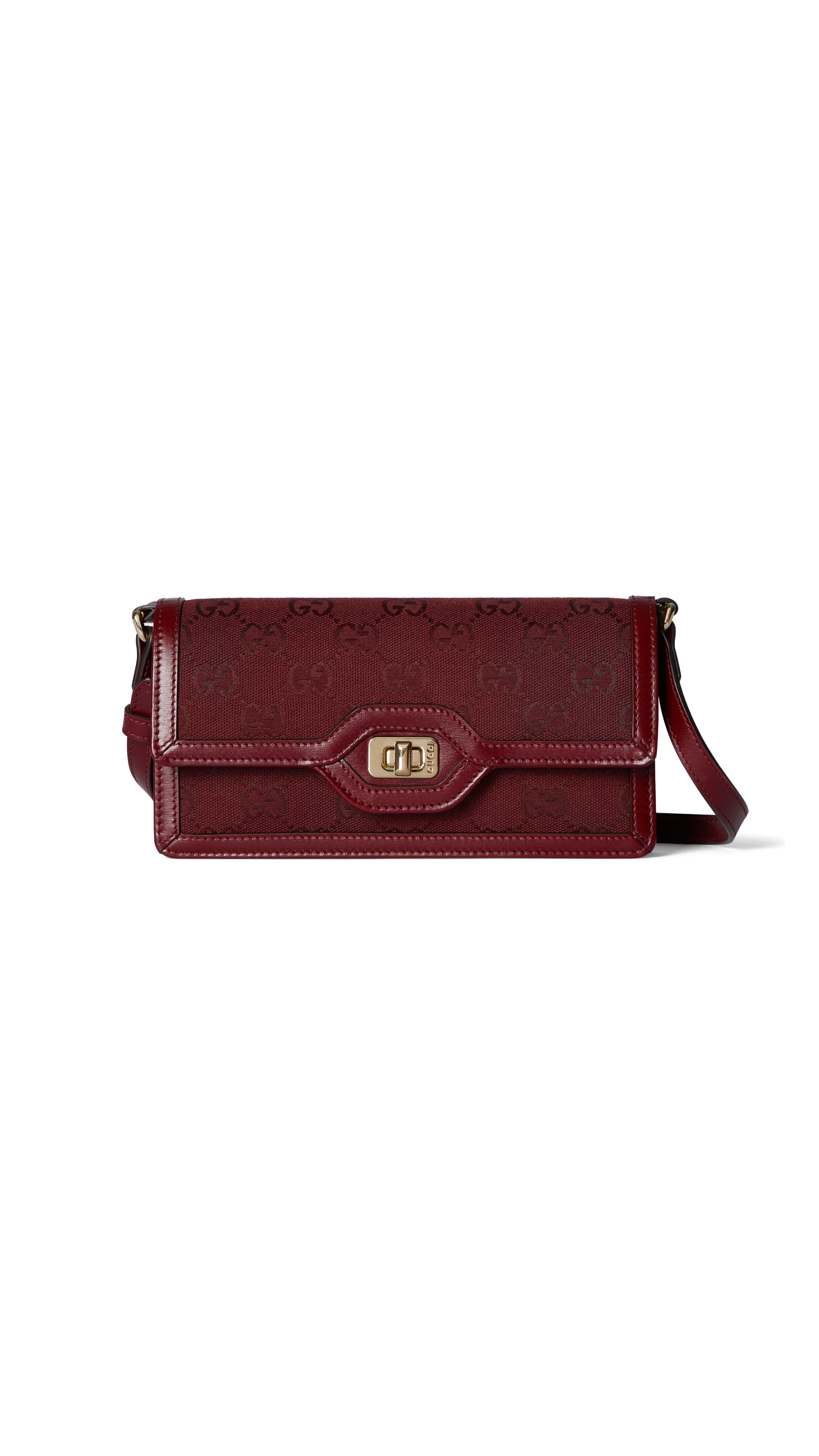 Luce Mini Shoulder Bag - Red Ancora