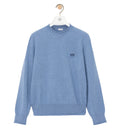 Sweater in cotton and cashmere