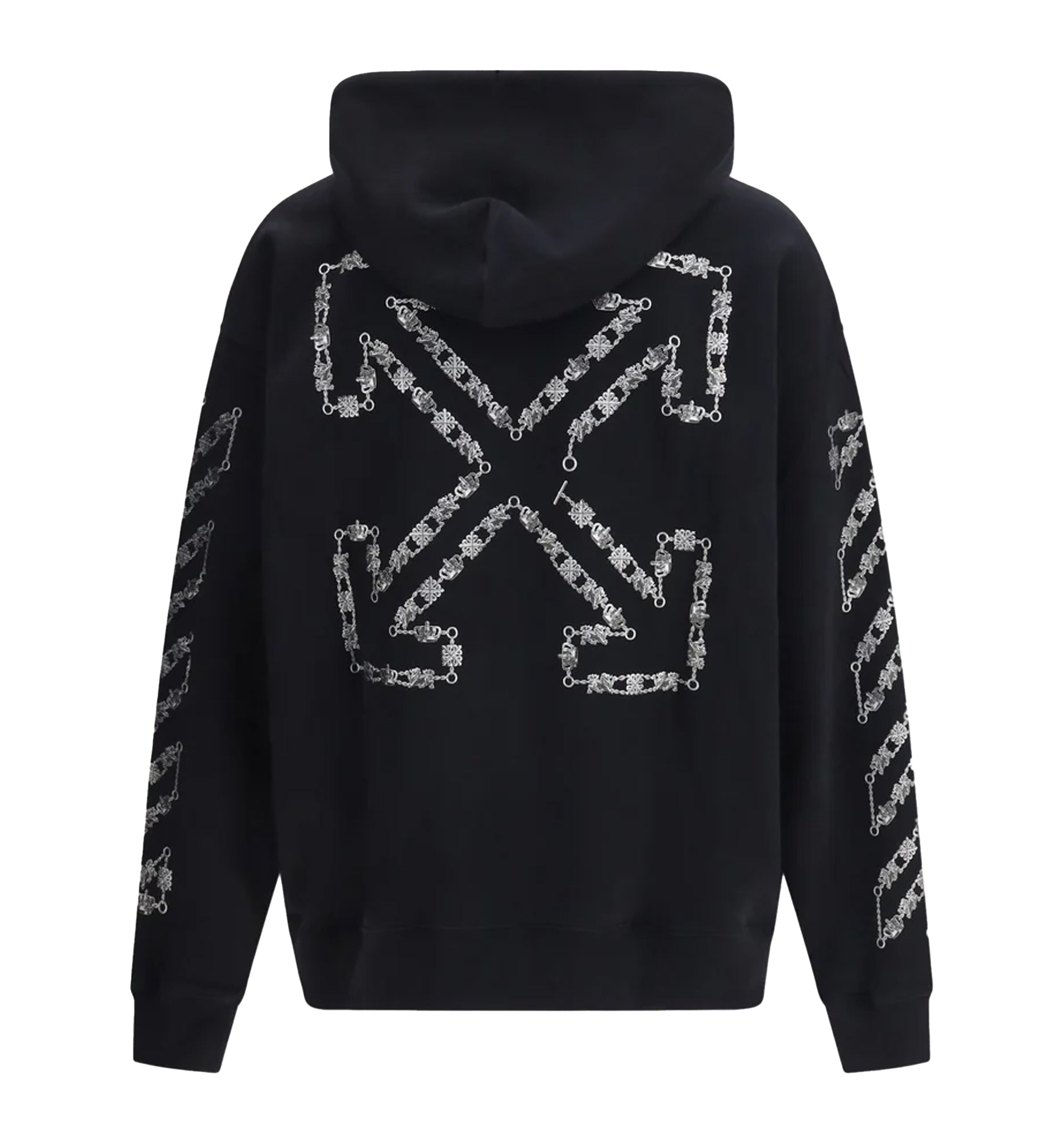 Chain Arrow Diagonal Skate Hoodie