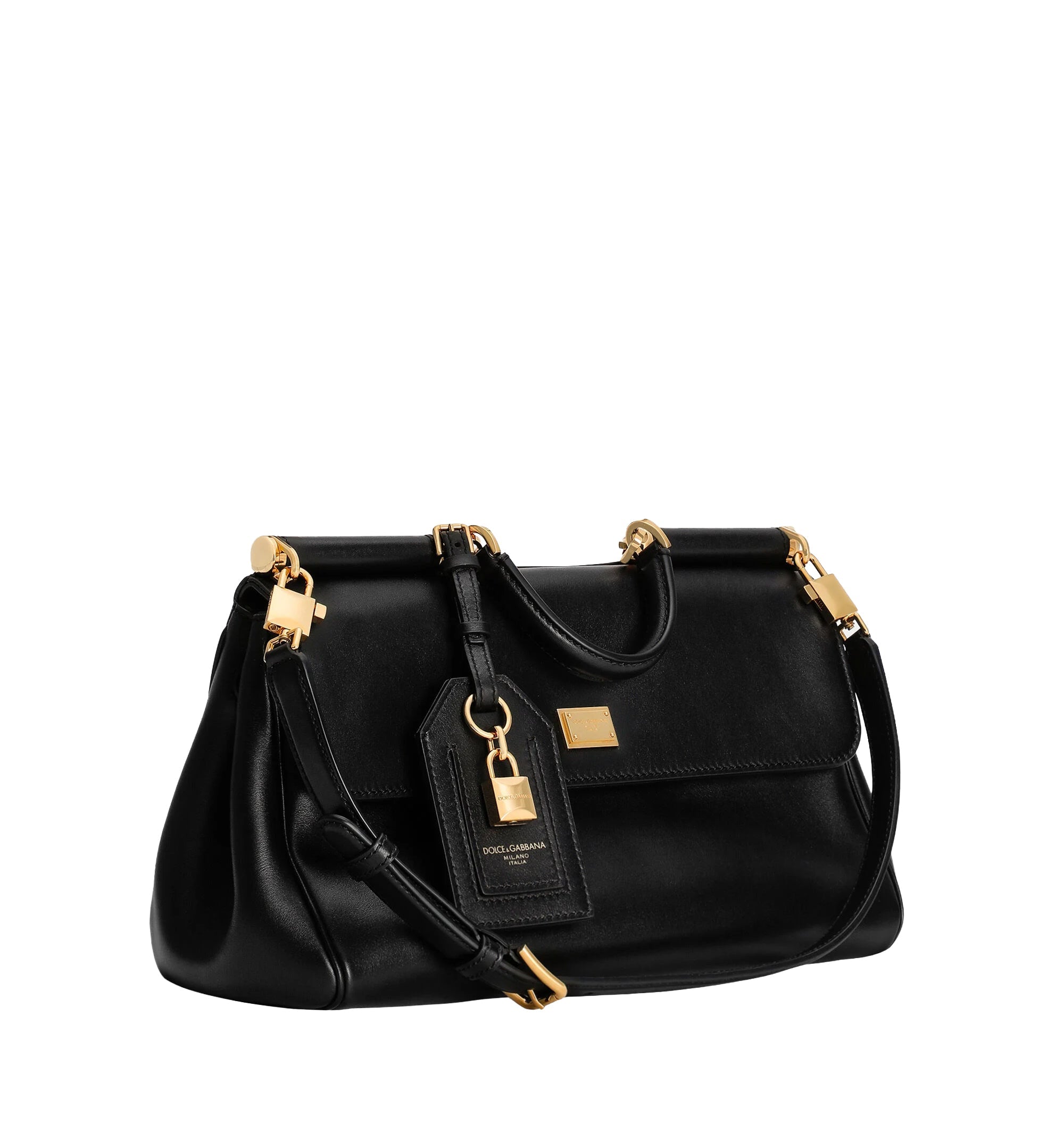 Medium My Sicily Handbag In Plongé Calfskin