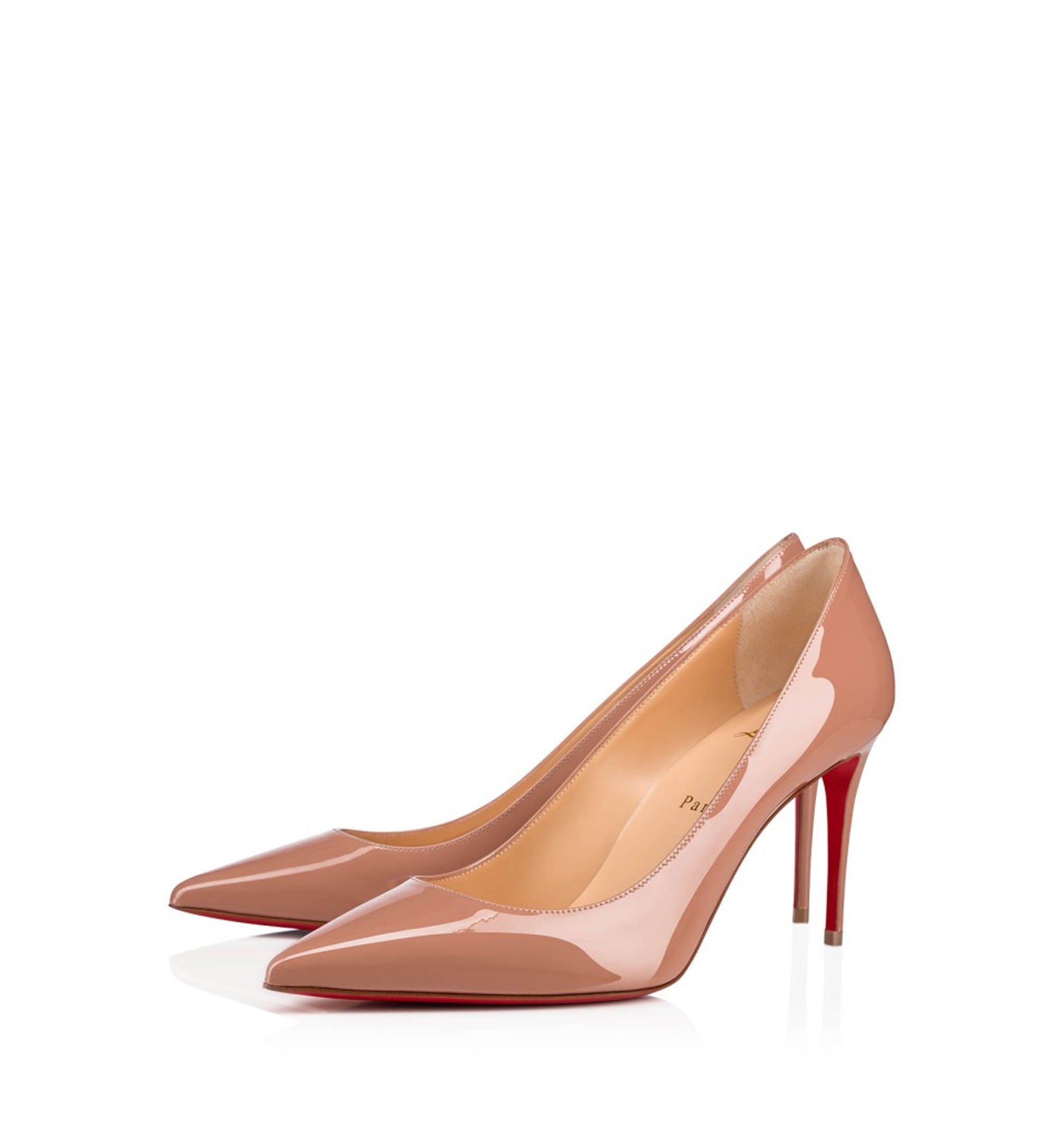 Kate 85 Patent Calf Leather Pumps