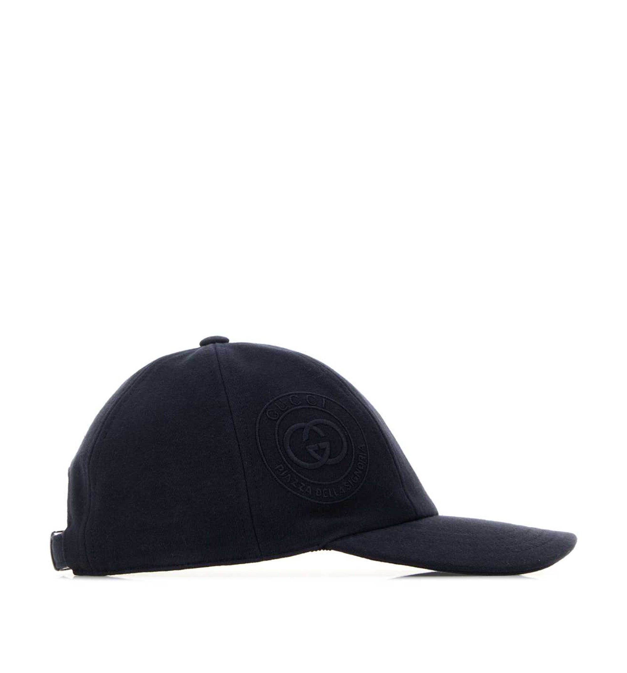 Fabric Baseball Hat With Embroidery