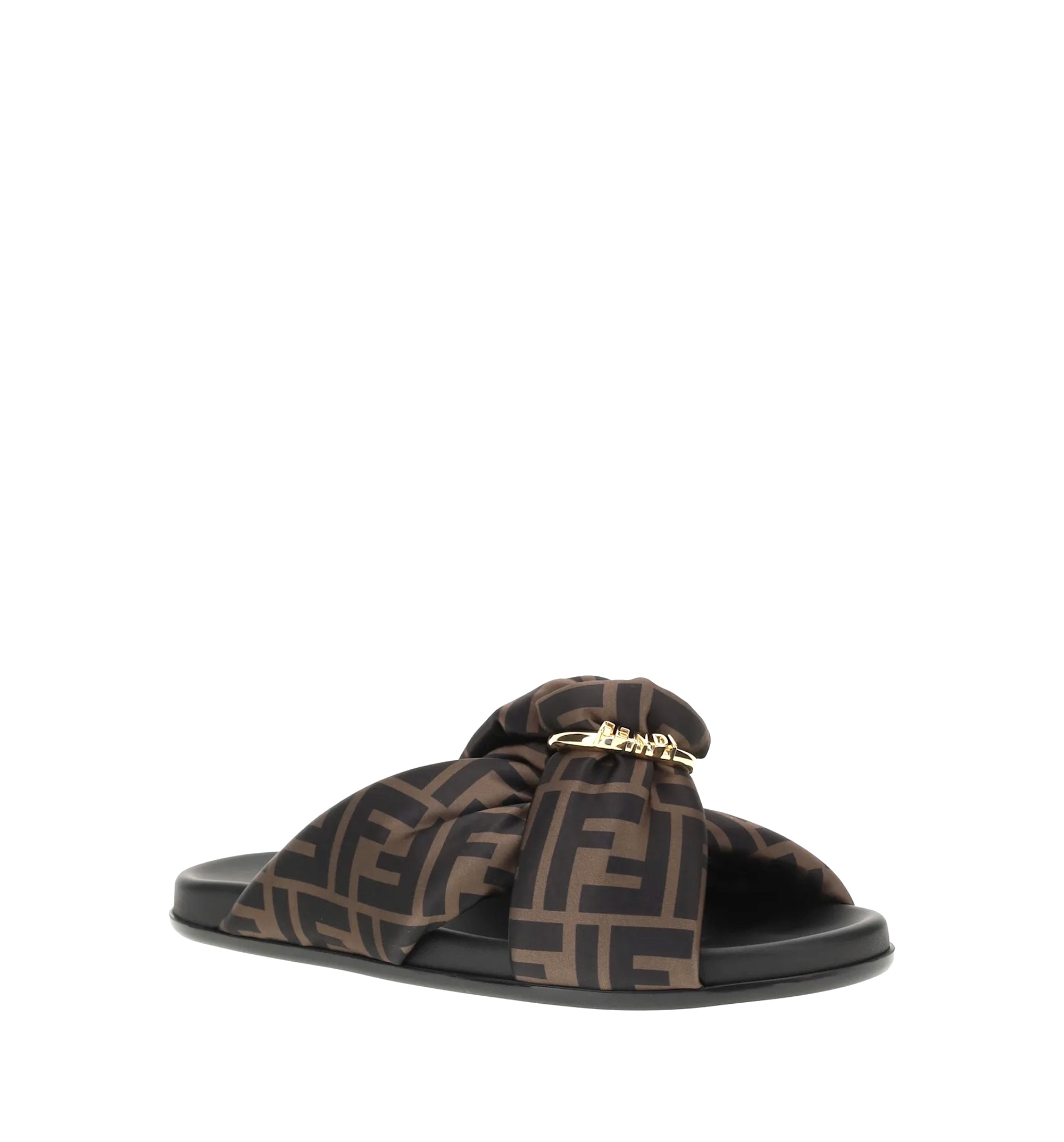 Fendi Feel Satin Slides