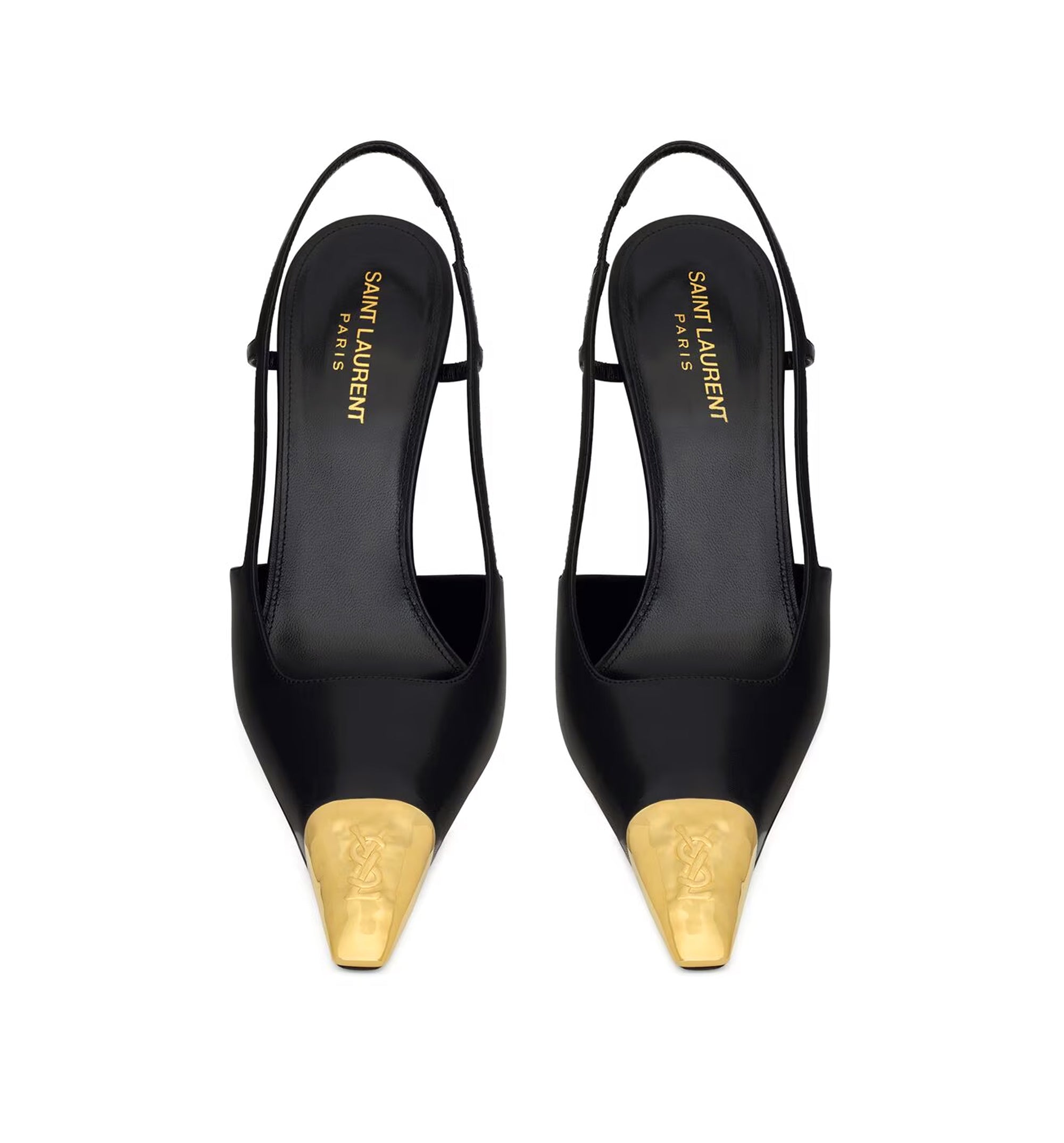 Jeanne Slingback Pumps In Smooth Leather