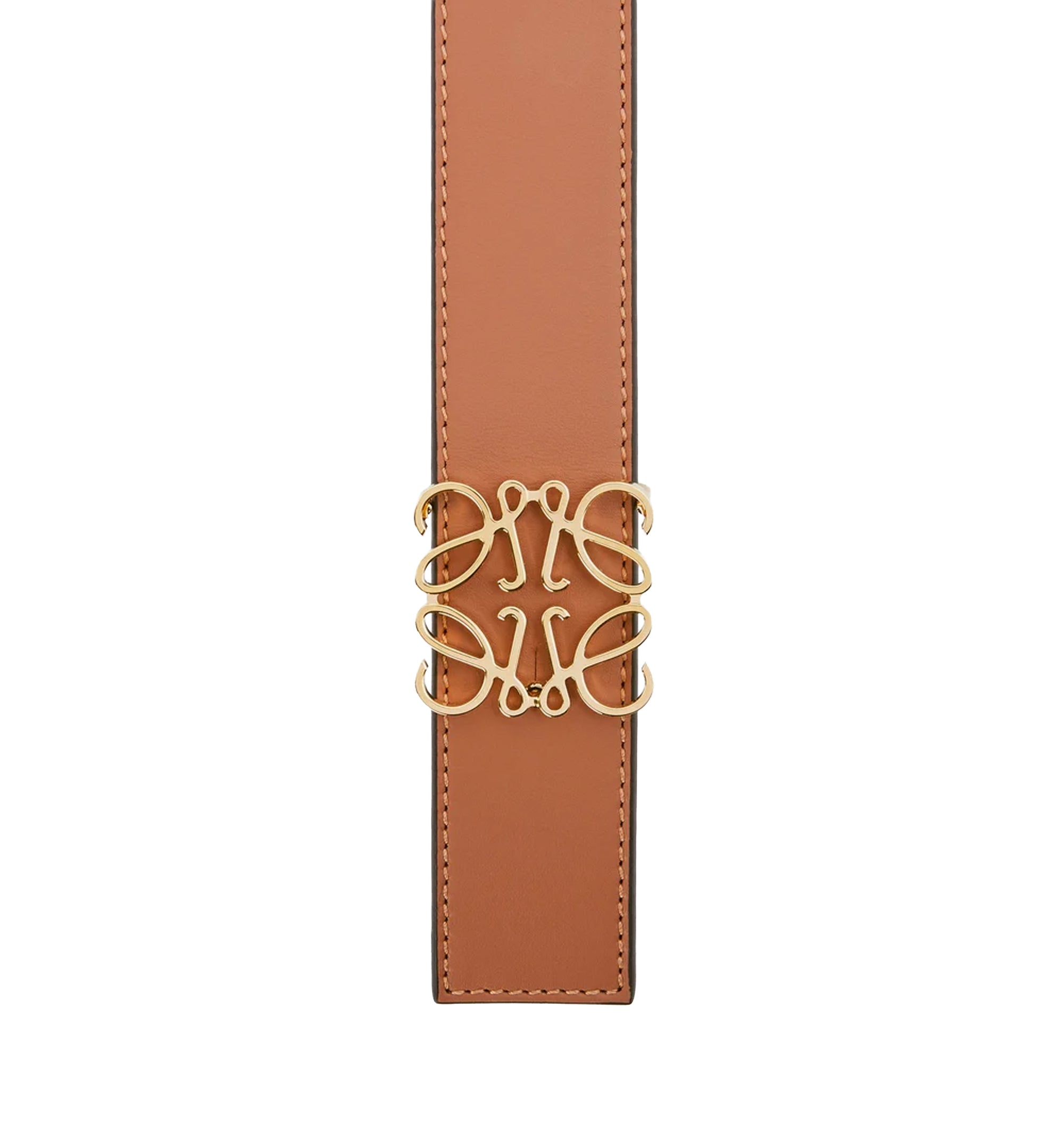 Reversible Anagram Belt In Smooth Calfskin
