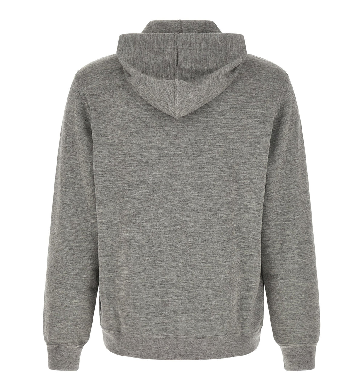 Cashmere And Silk French Terry Hooded Sweatshirt With Zipper