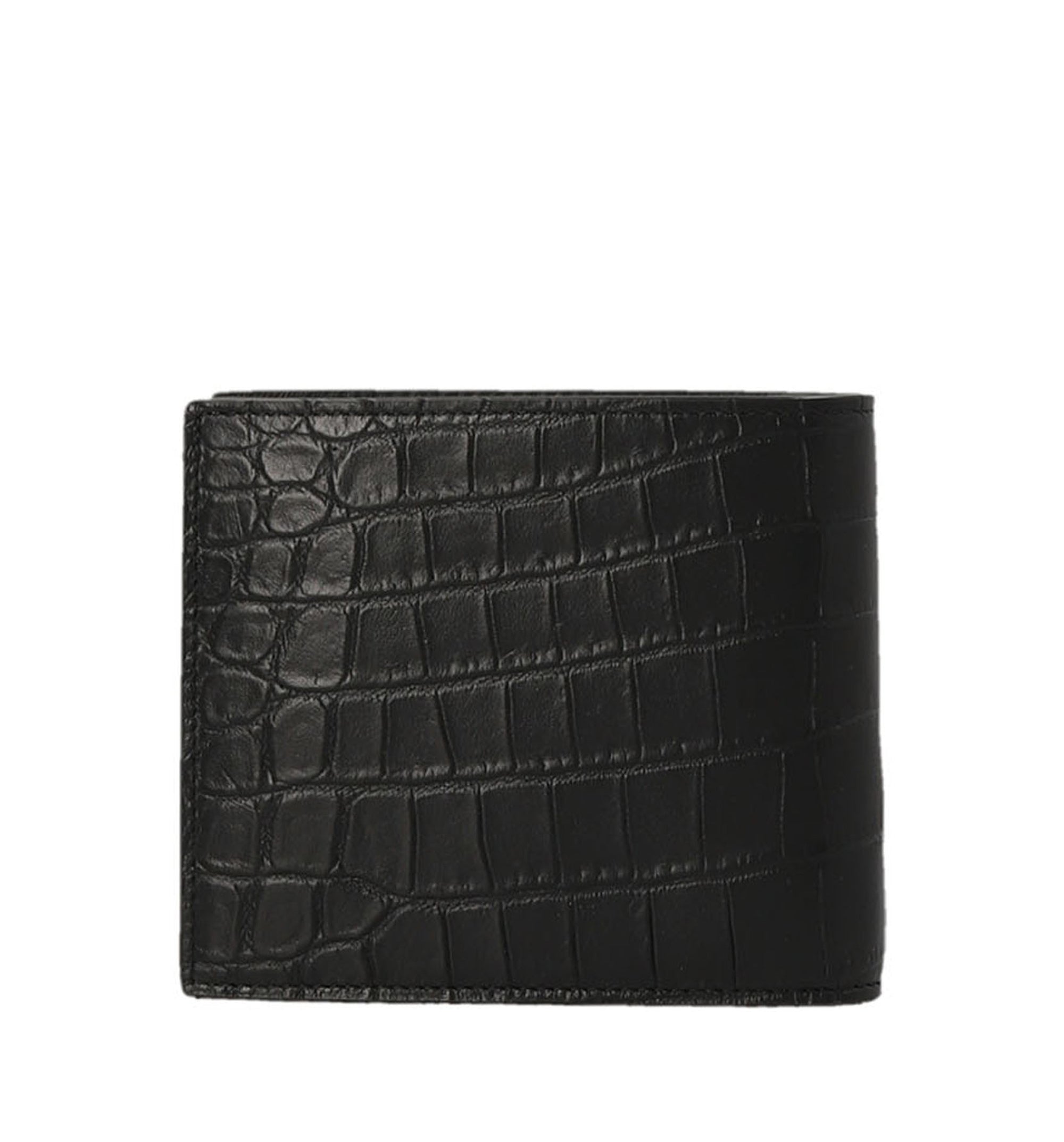 Croc-Embossed East/West Wallet