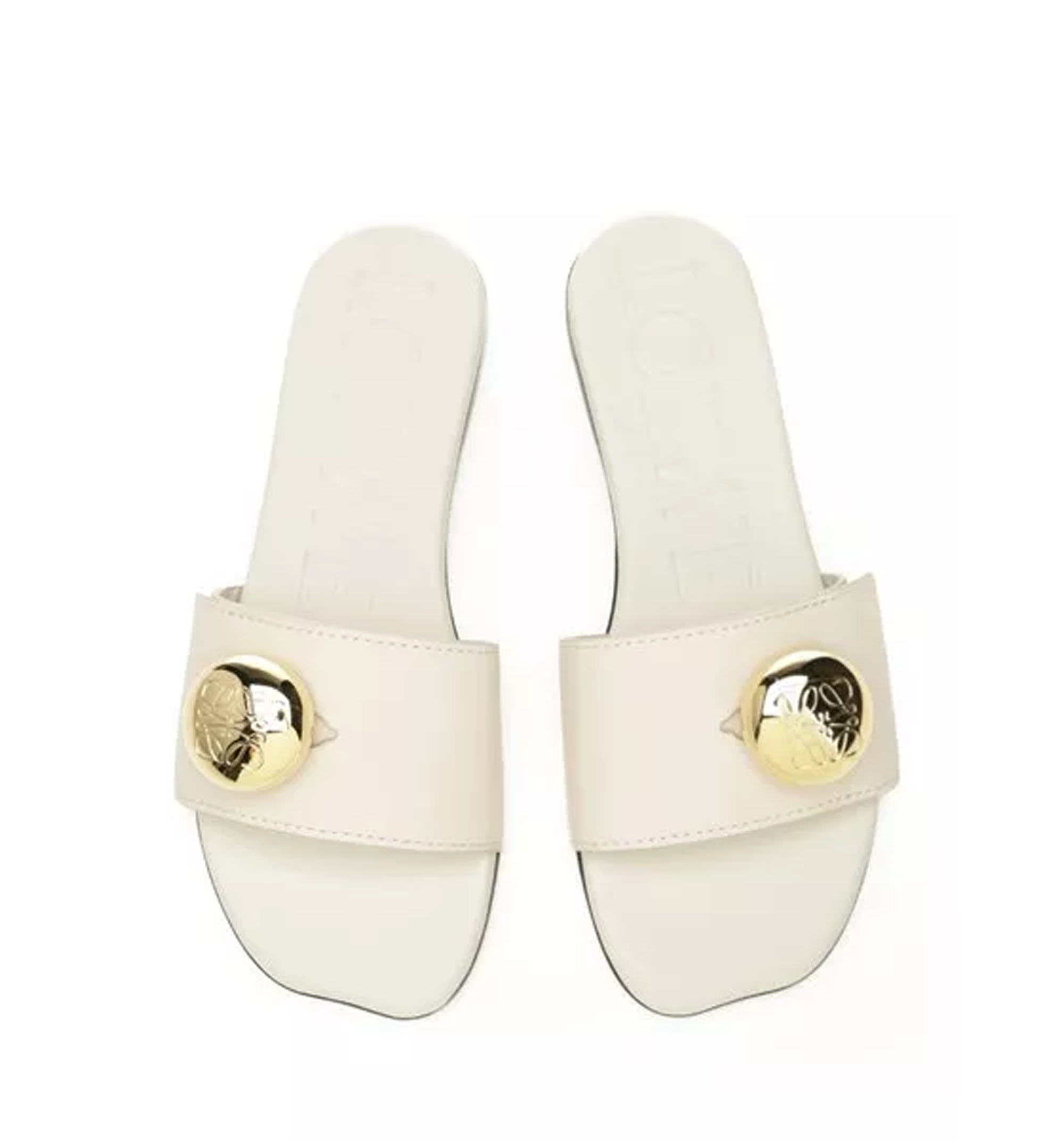 Pebble Slide in Soft Calfskin