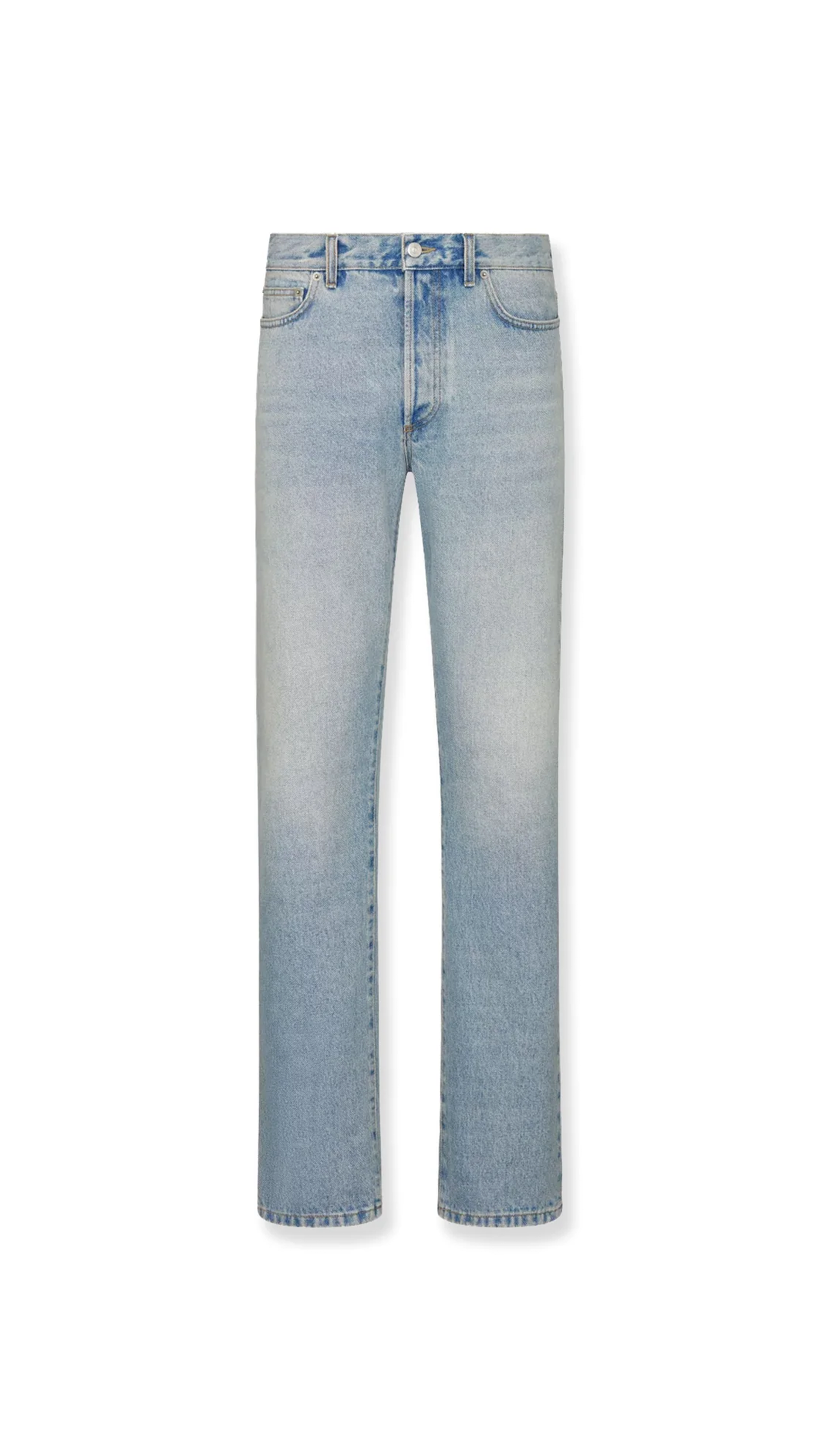 Long Regular Jeans - Light Blue