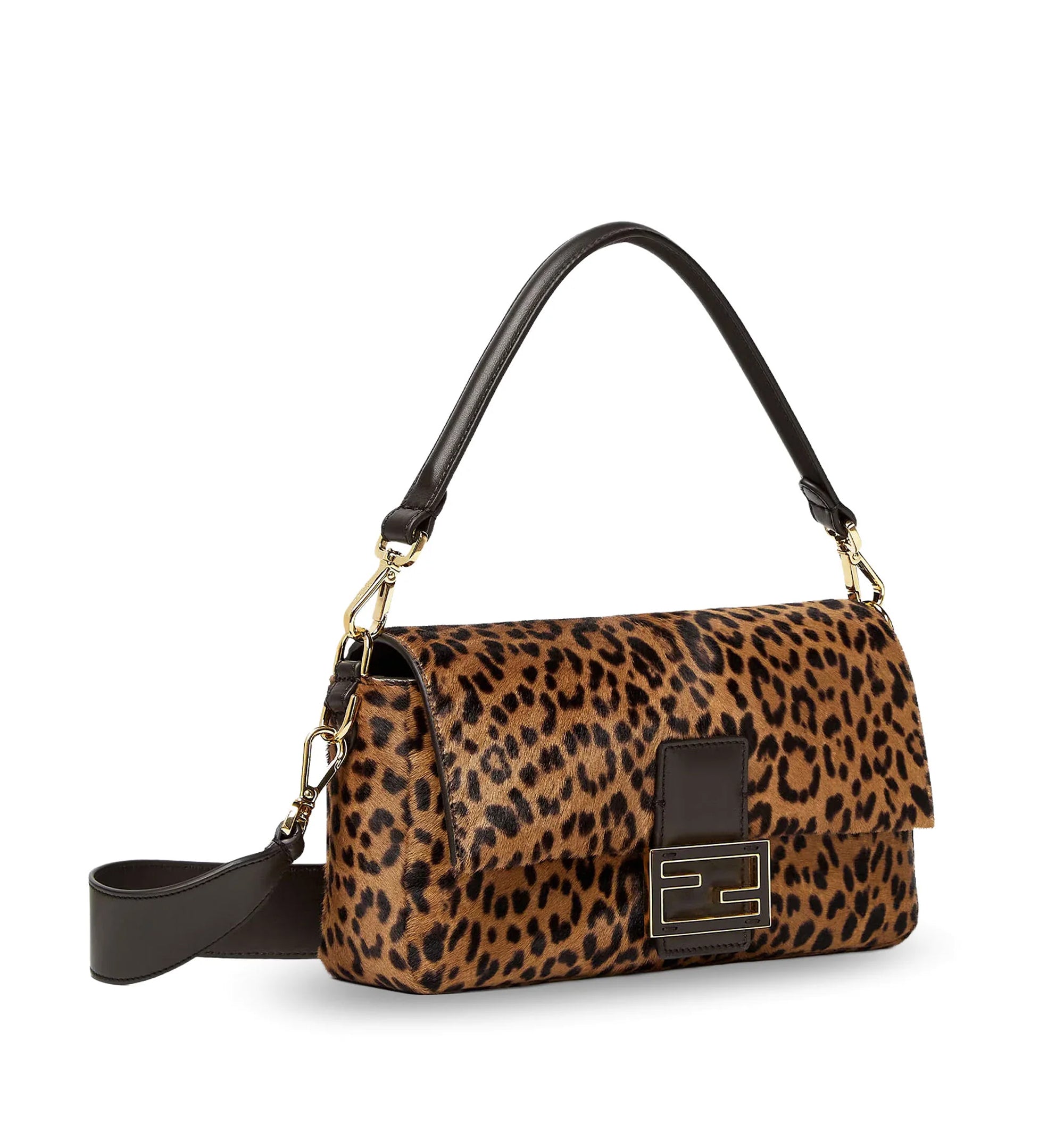 Baguette Printed Cavallino Calfskin Bag