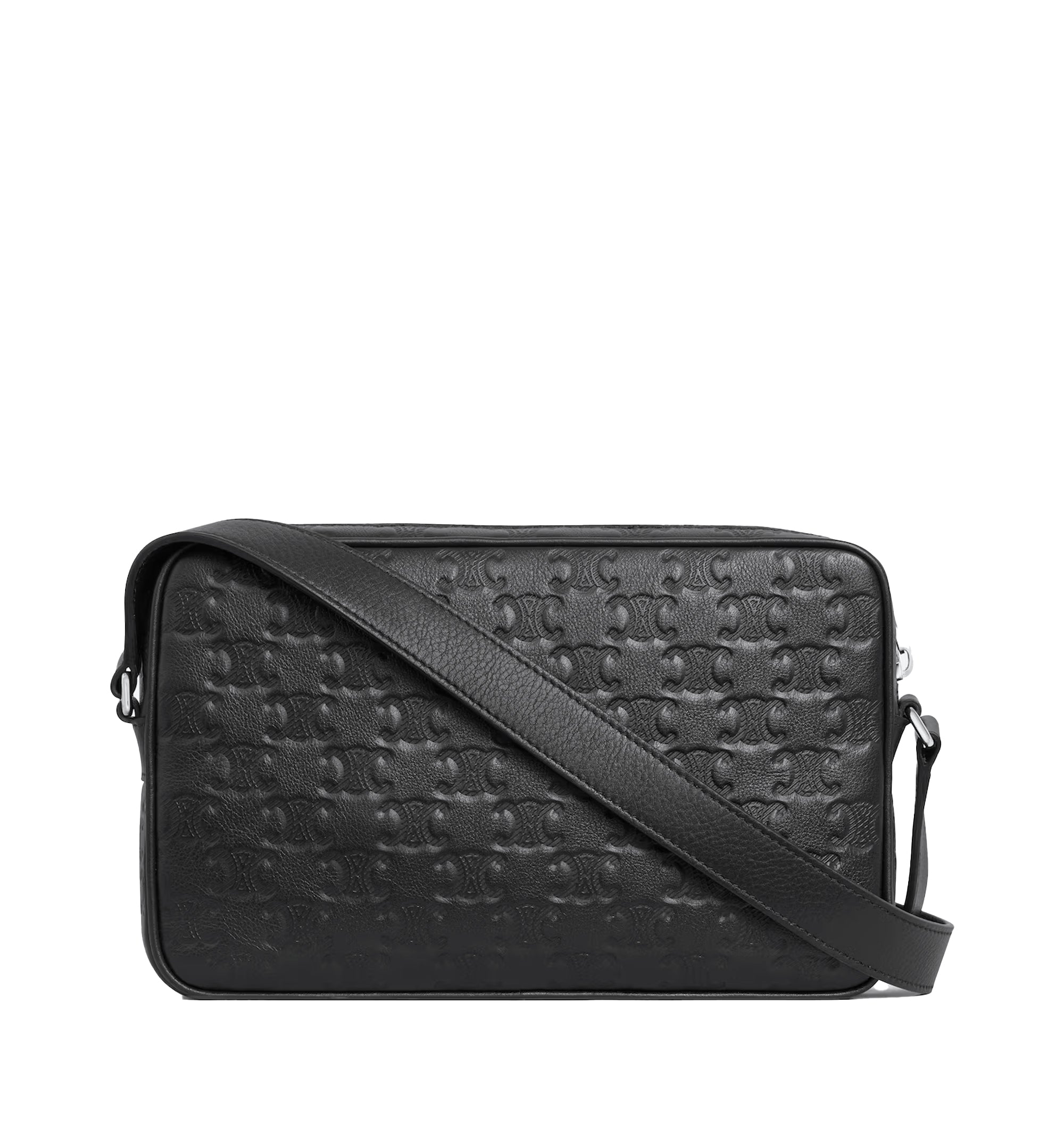 Medium Messenger Bag In Calfskin With Triomphe Embossed