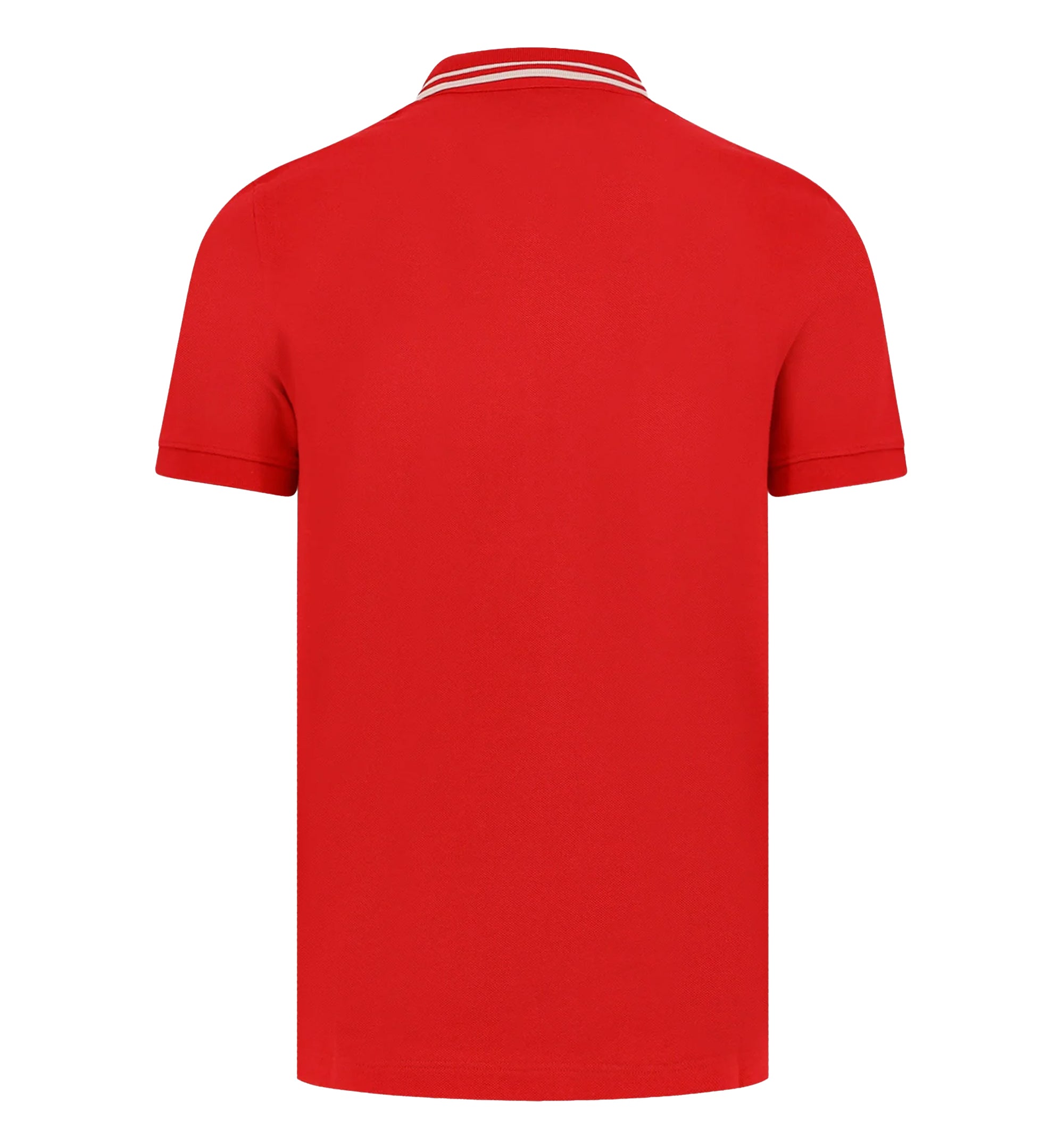 Cotton Piqué Polo Shirt with VLogo Patch