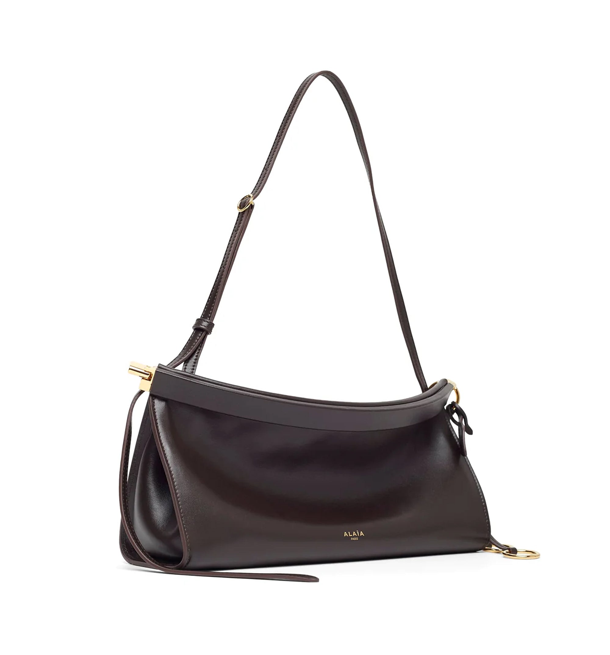 Le Click East West Medium Bag In Leather