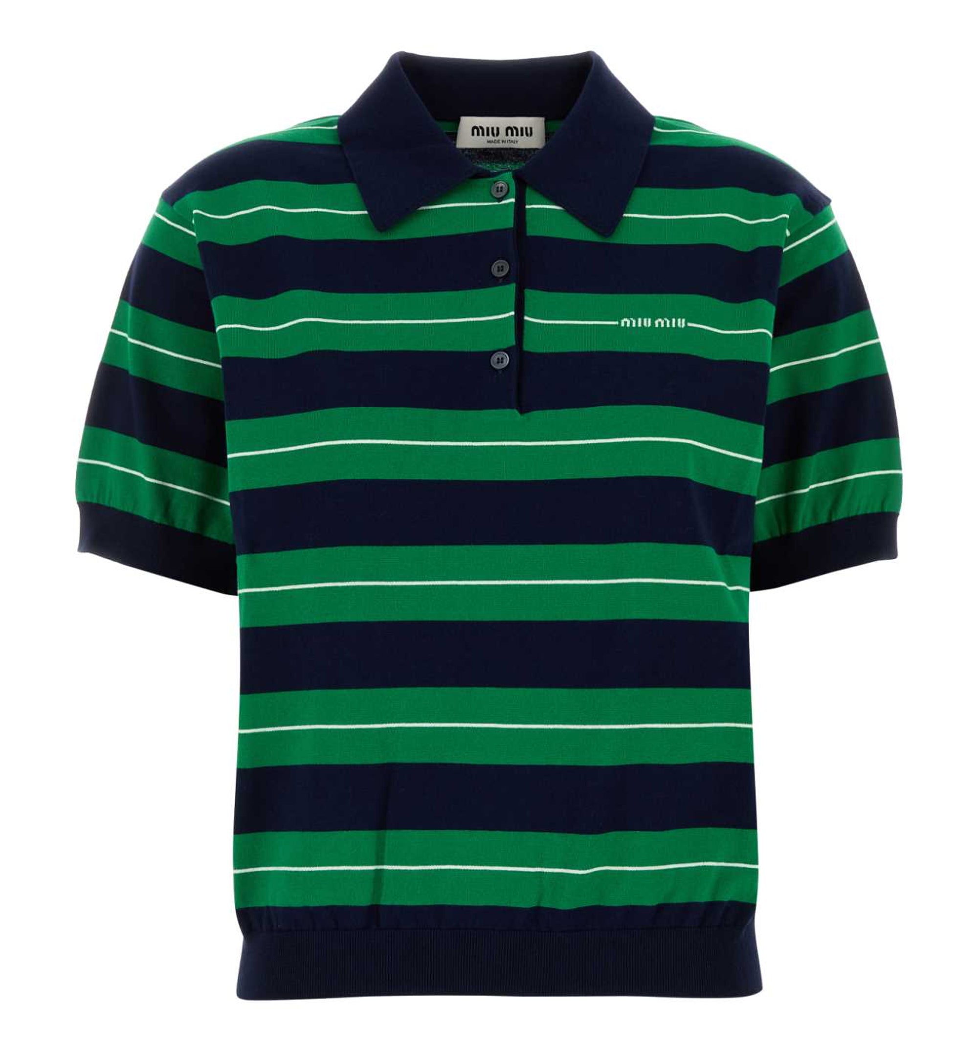Cotton Knit Polo Shirt